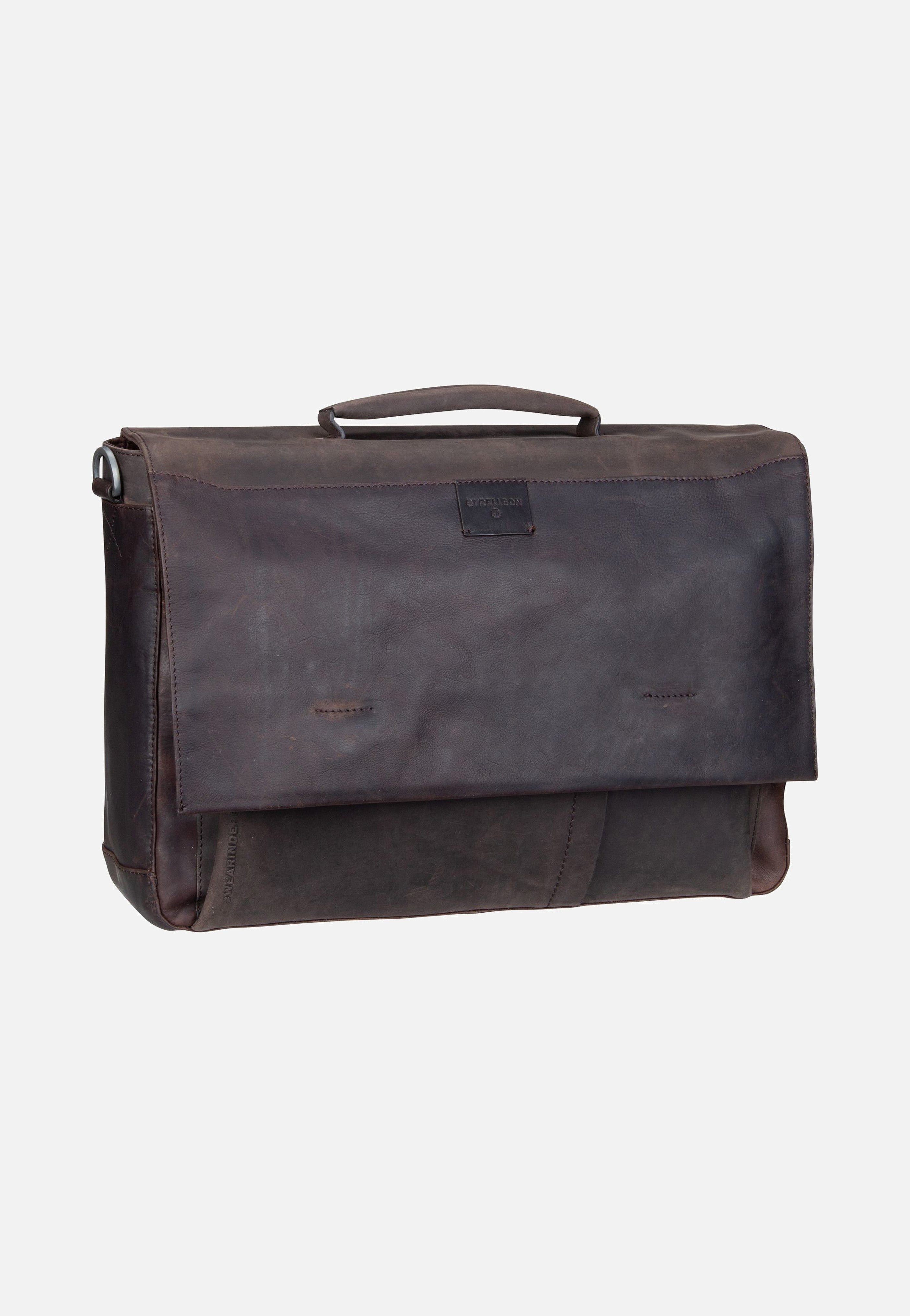 Strellson - Brick Lane Jim Briefbag LHF Dark Brown - Briefcase | Men-Image