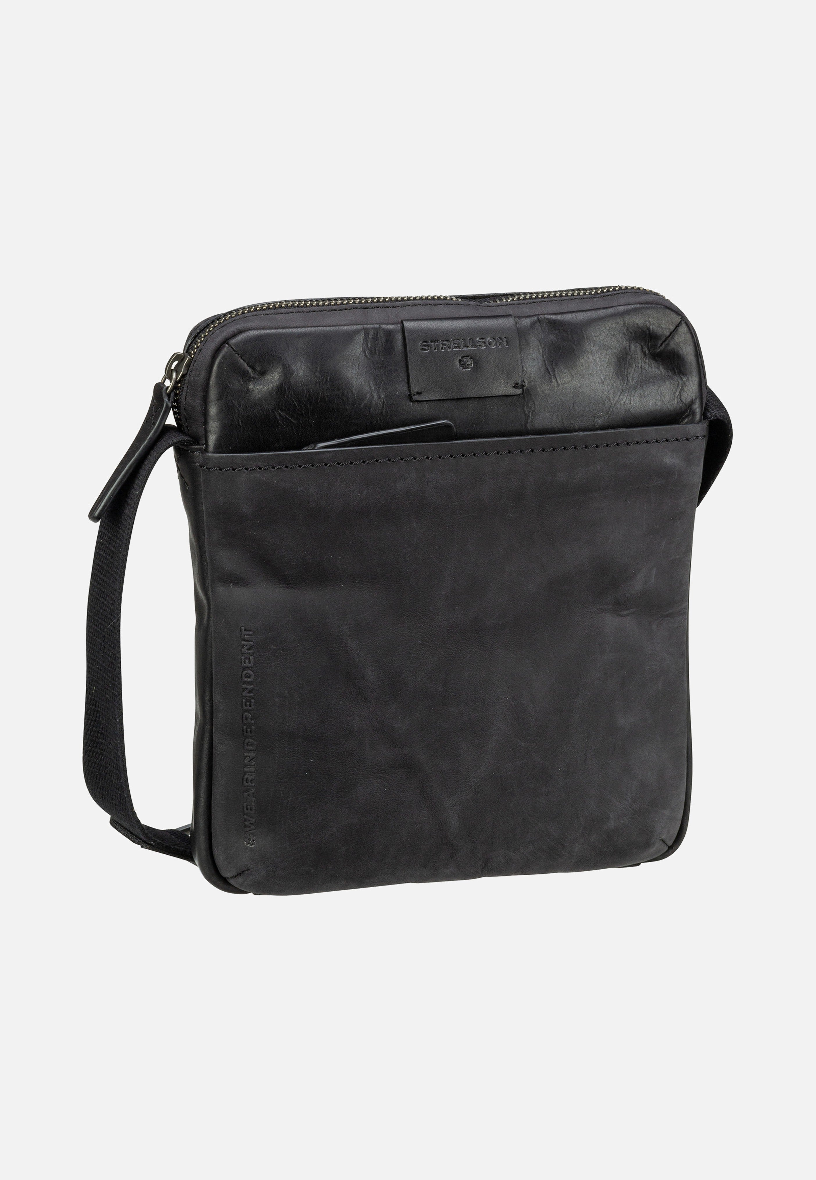 Strellson - Brick Lane Marcus XSVZ Black - Pouch Bag | Men-Image