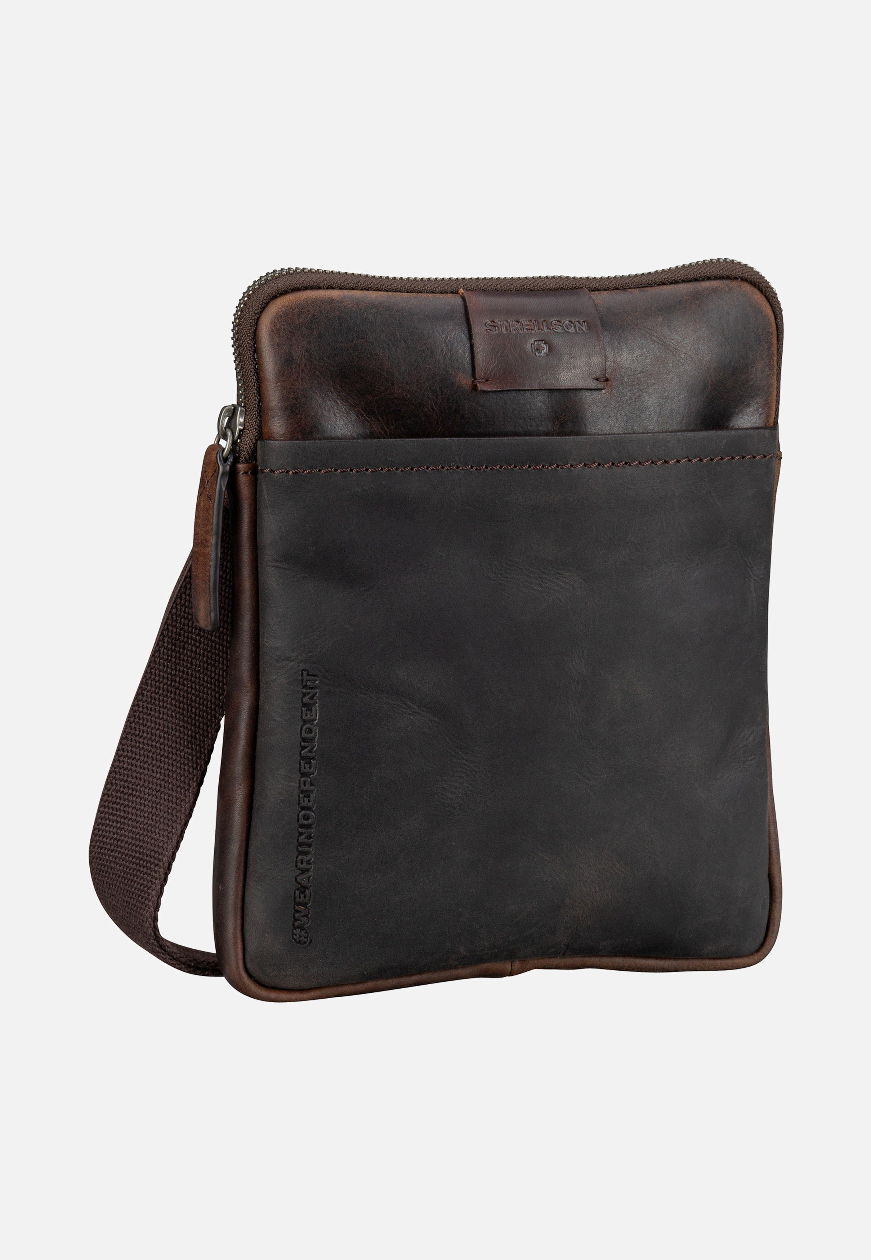 Strellson - Brick Lane Marcus XSVZ1 Dark Brown - Pouch Bag | Men-Image