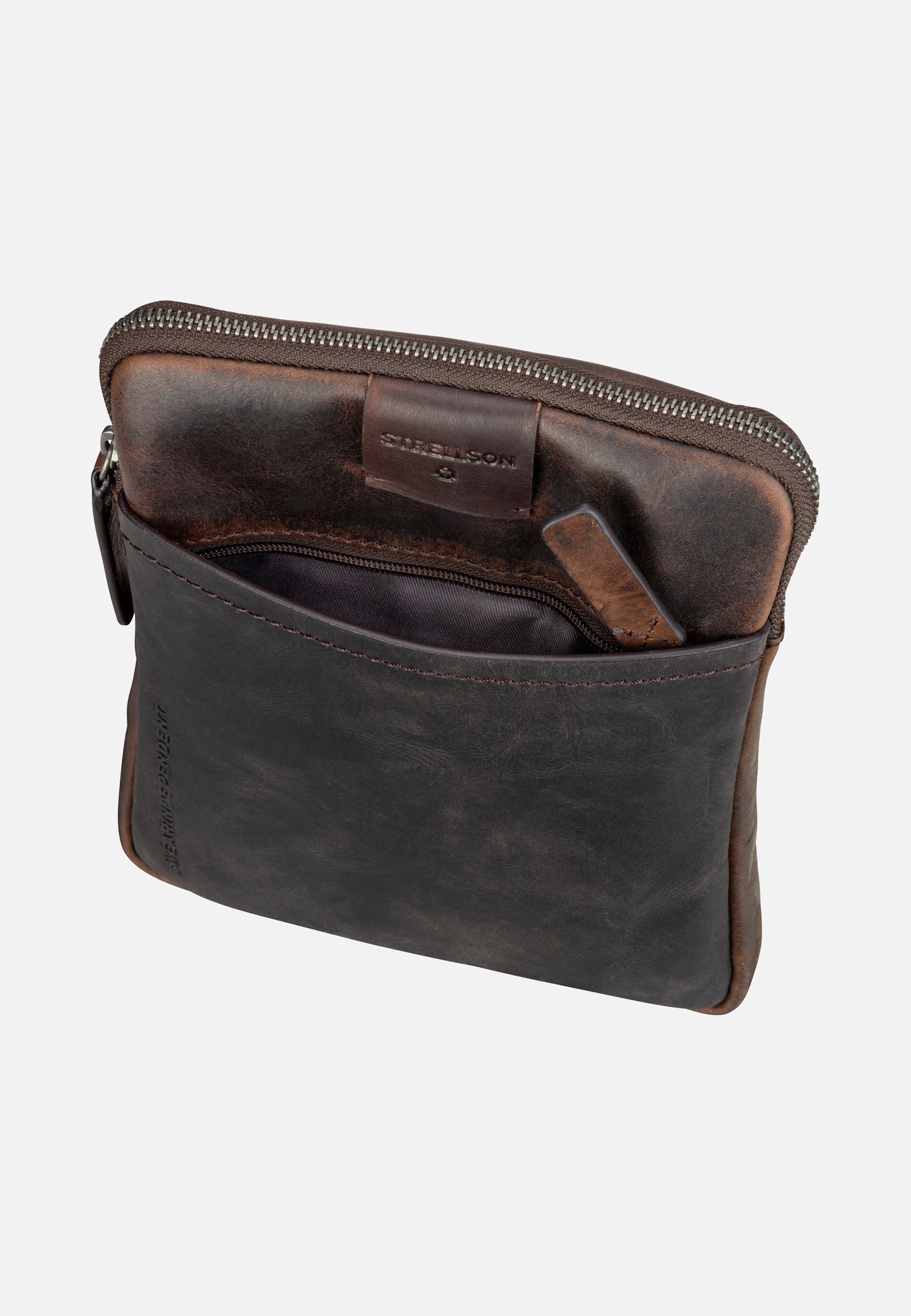 Strellson Brick Lane Marcus XSVZ1 Dark Brown Beuteltasche