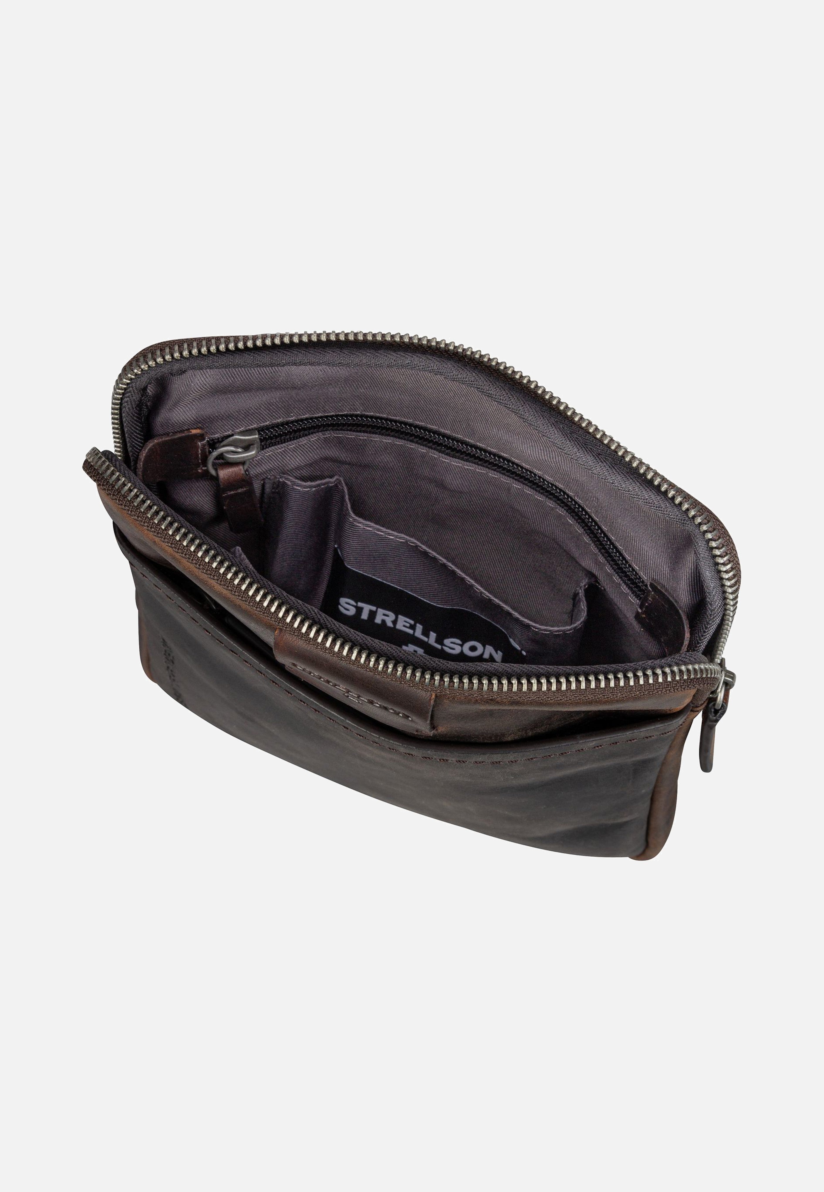 Strellson - Brick Lane Marcus XSVZ1 Dark Brown - Pouch Bag | Men-Image