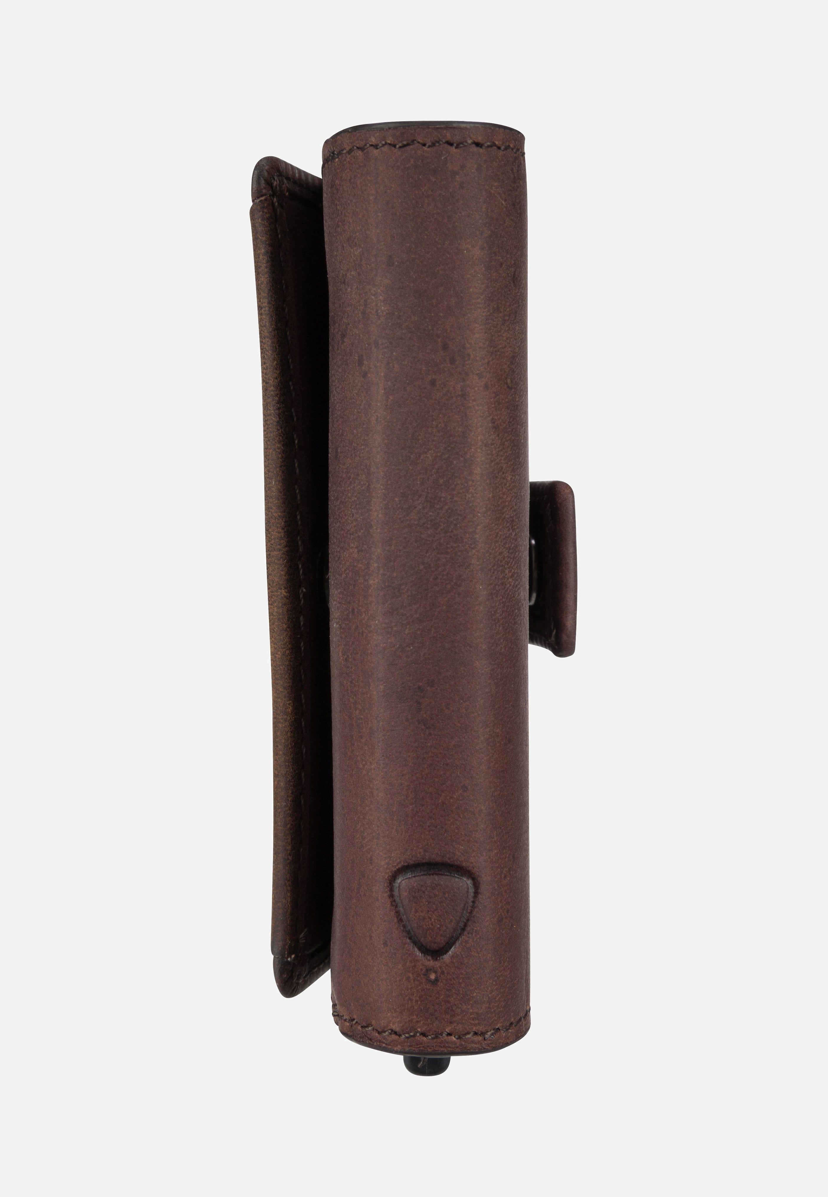 Strellson - Camden C Three E-Cage SV8F Dark Brown - Card Holder | Men-Image