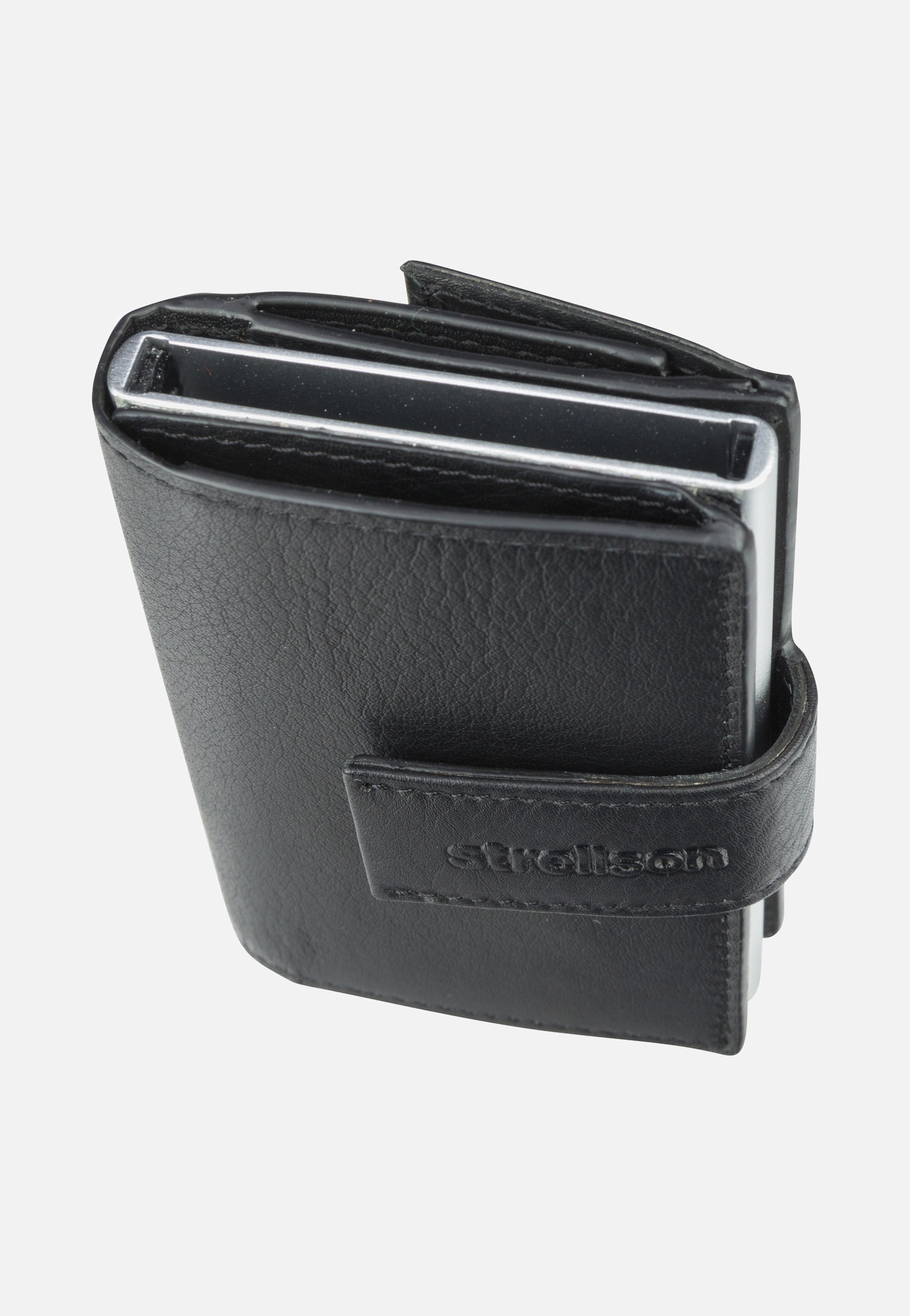 Strellson - Carter C Three E-Cage SV8F Black - Card Holder | Men-Image
