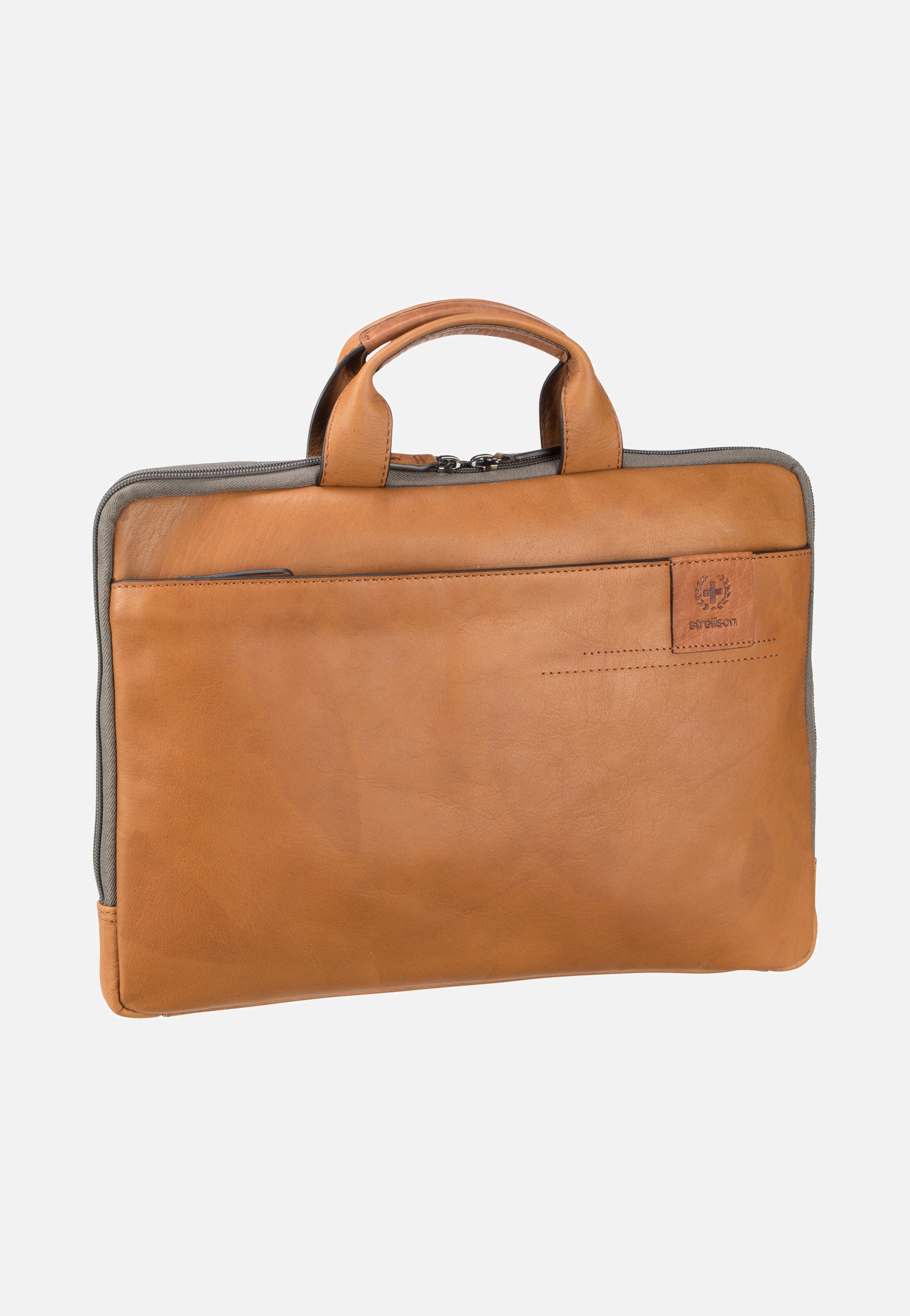Strellson - Hyde Park BriefBag SHZ 2 Cognac - Briefcase | Men-Image