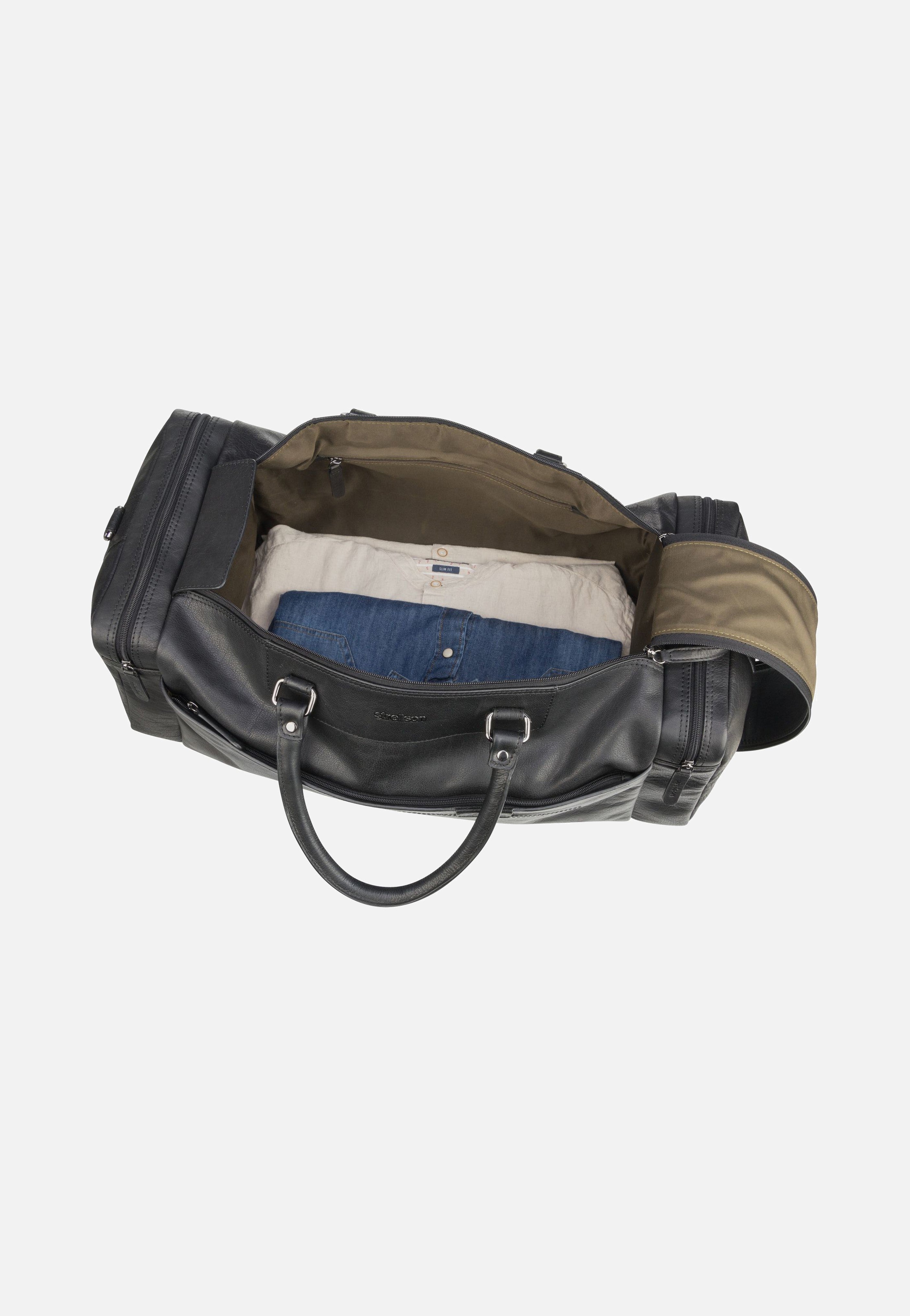 Strellson - Hyde Park TravelBag SHZ Black - Weekender | Men-Image