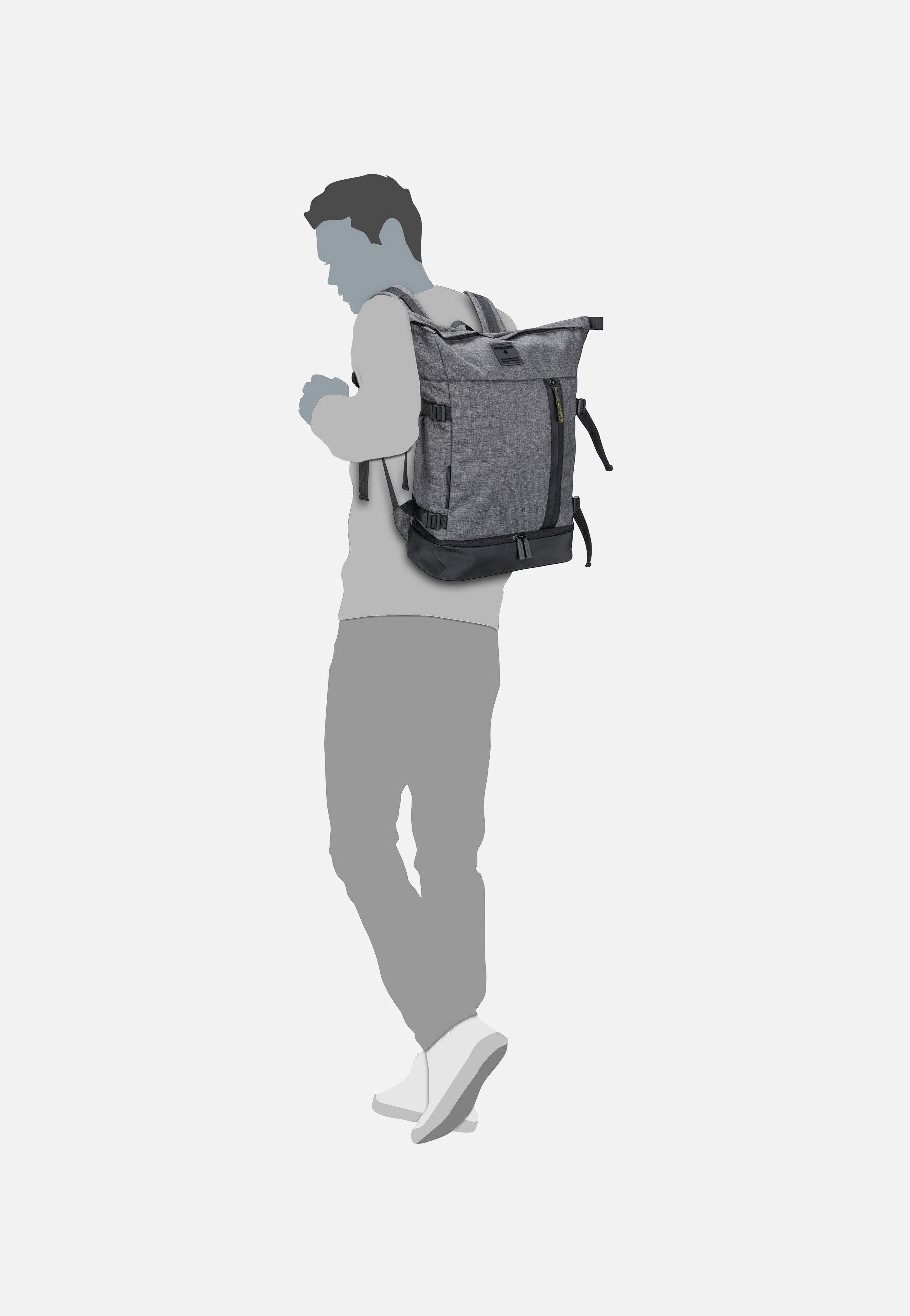Strellson - Northwood 2.0 LHZ Dark Grey - Backpack | Men-Image