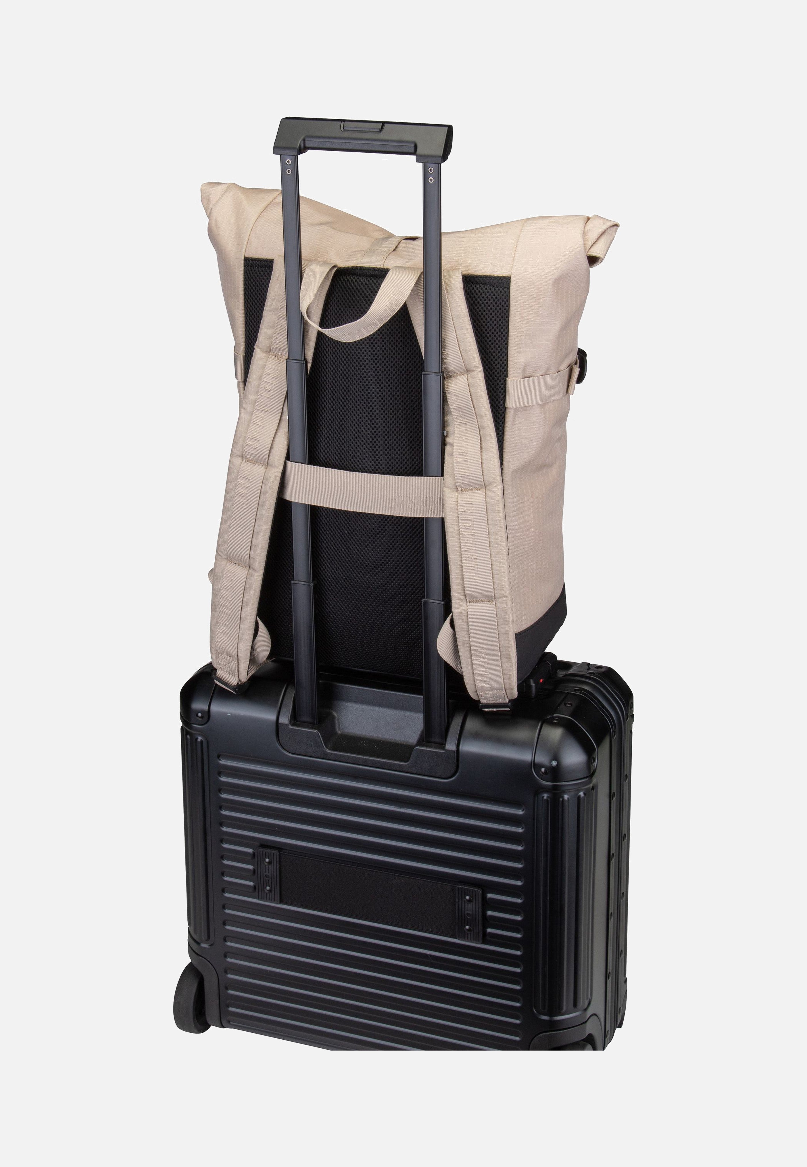 Strellson - Northwood RS Eddie MVF Beige - Rolltop Backpack | Men-Image