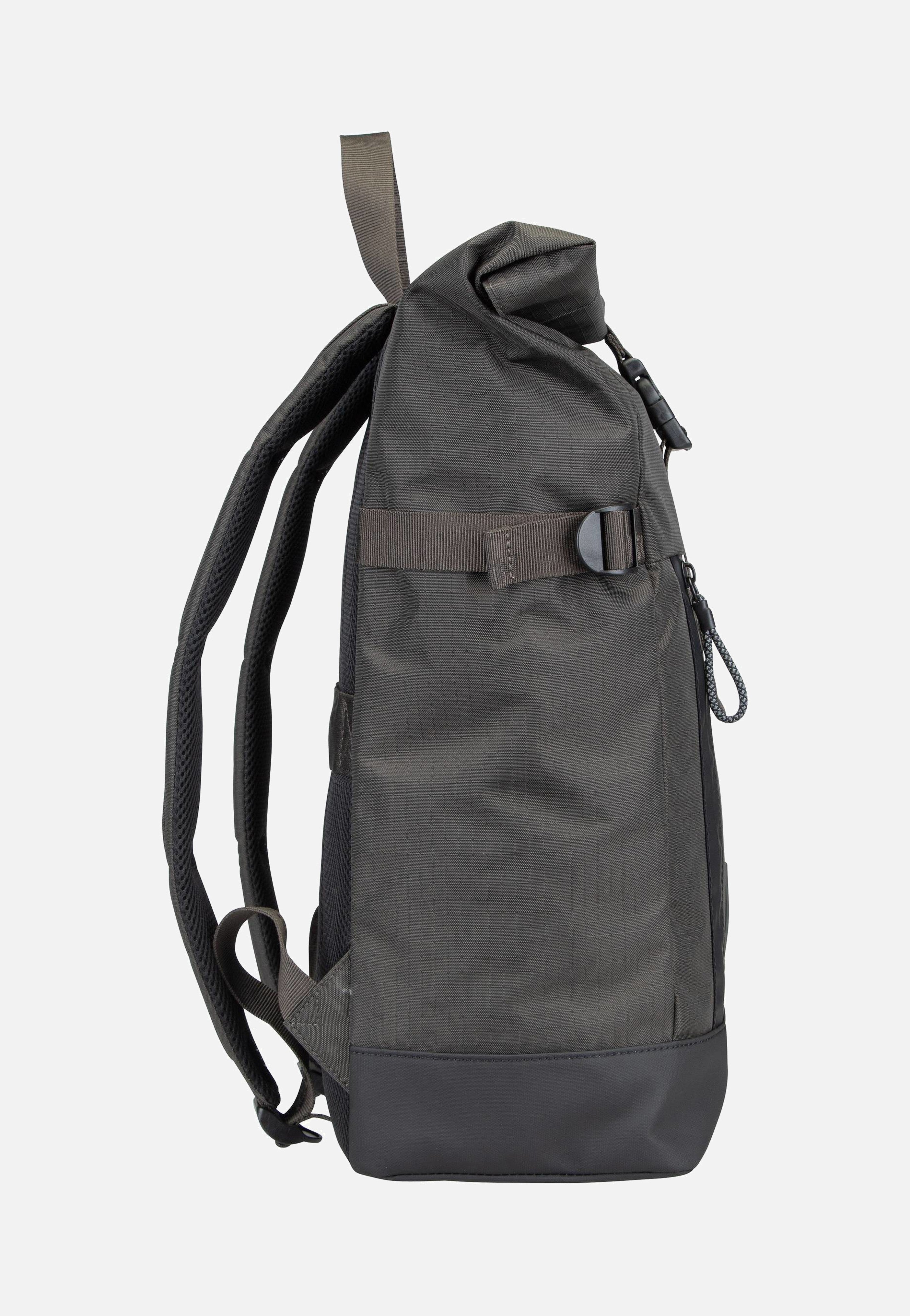 Strellson Northwood RS Eddie MVF Khaki Rolltop Rucksack
