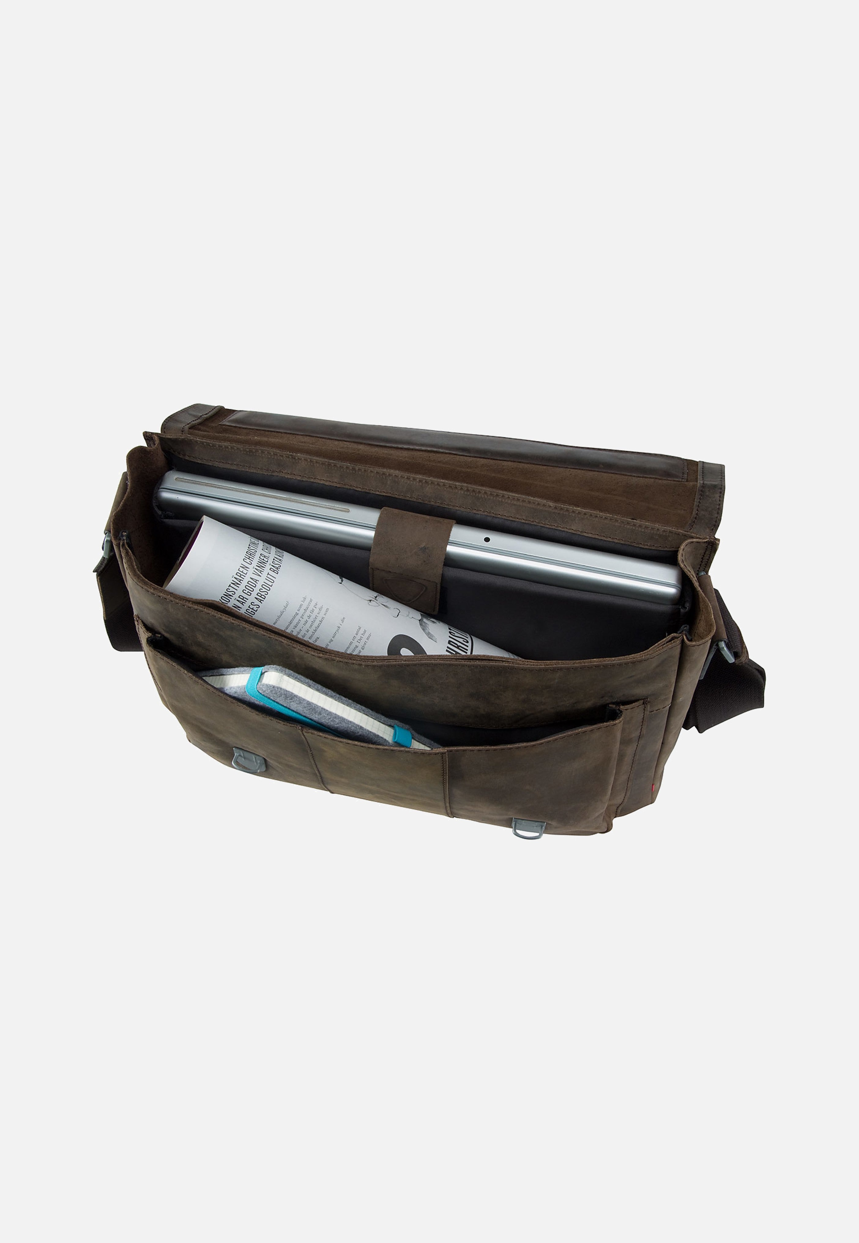Strellson - Richmond Briefbag L Dark Brown - Briefcase | Men-Image