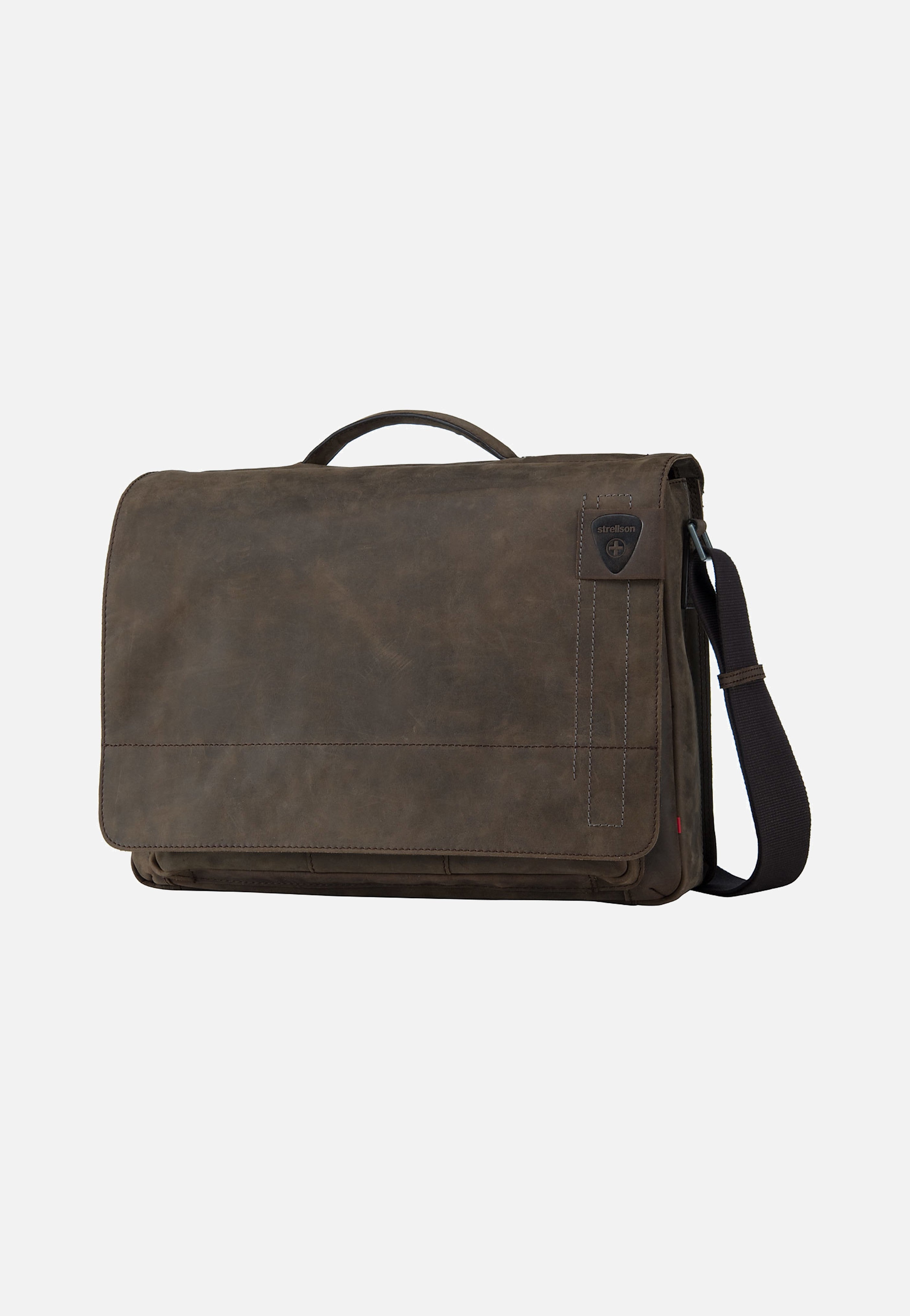 Strellson - Richmond Briefbag L Dark Brown - Briefcase | Men-Image