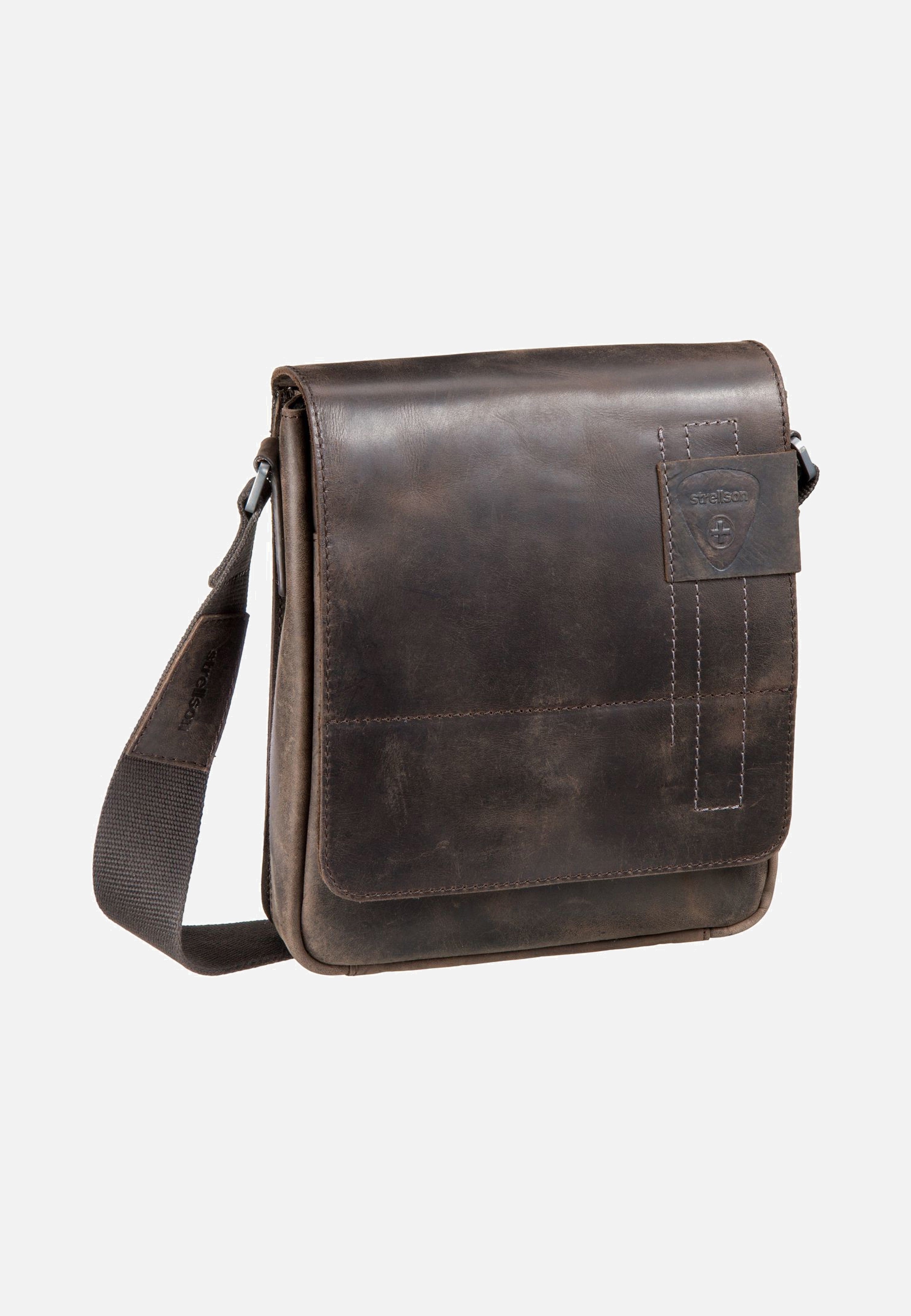 Strellson - Richmond Messenger SV Dark Brown - Crossbody Bag | Men-Image