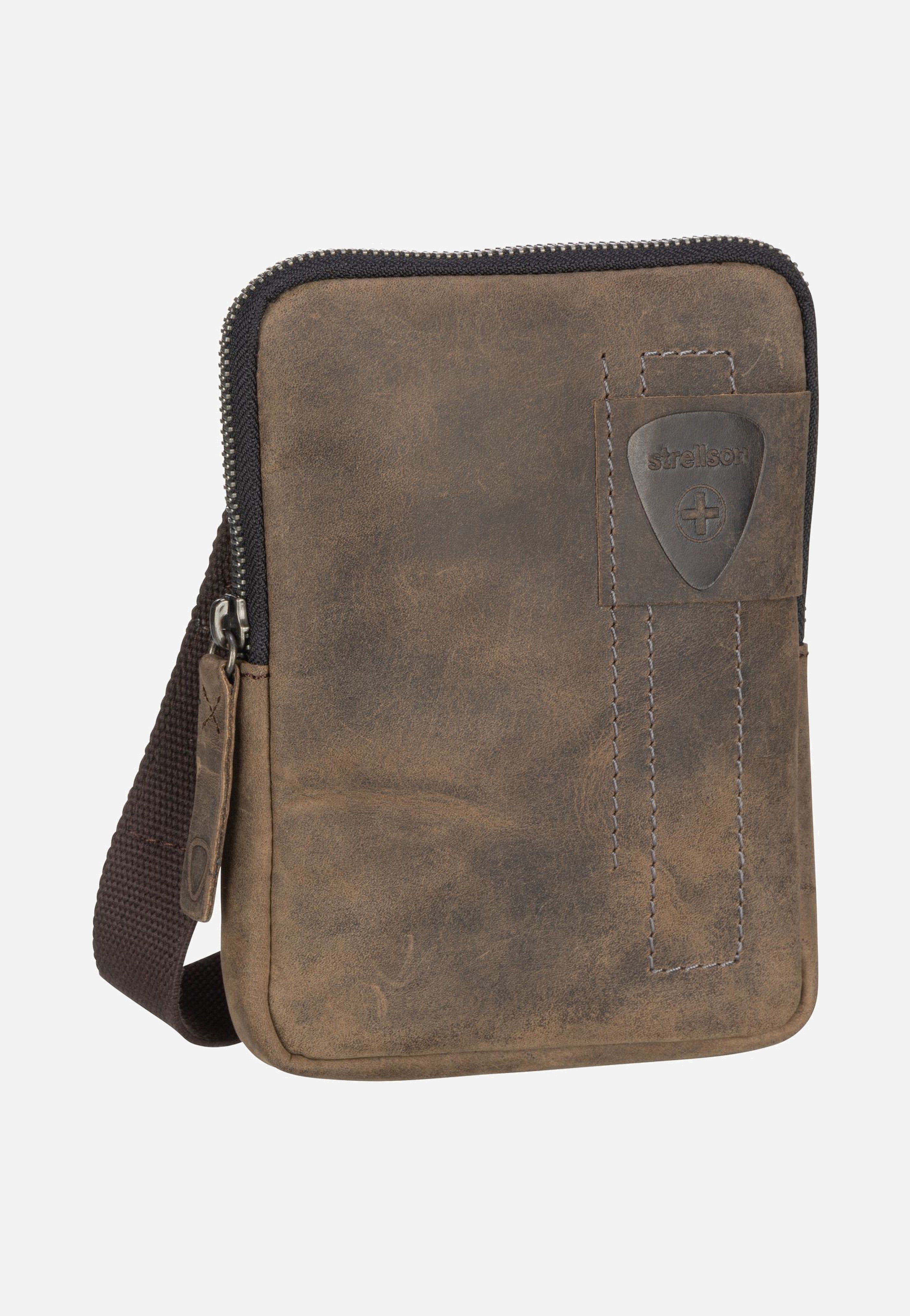Strellson - Richmond XSVZ 1 Dark Brown - Phone Pouches | Men-Image