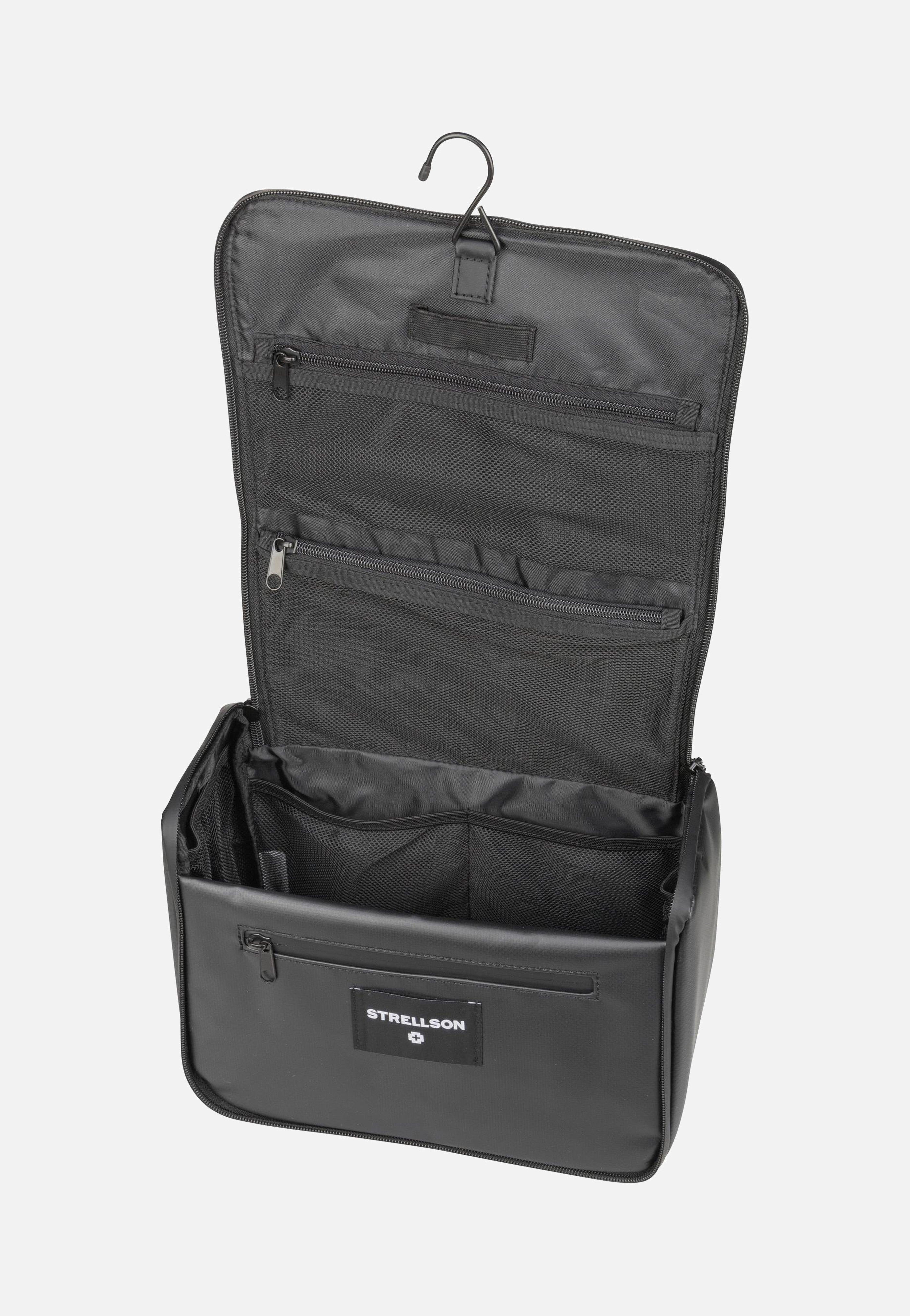 Strellson - Stockwell 2.0 Benny Washbag LHZ Black - Toiletry Bag | Men-Image