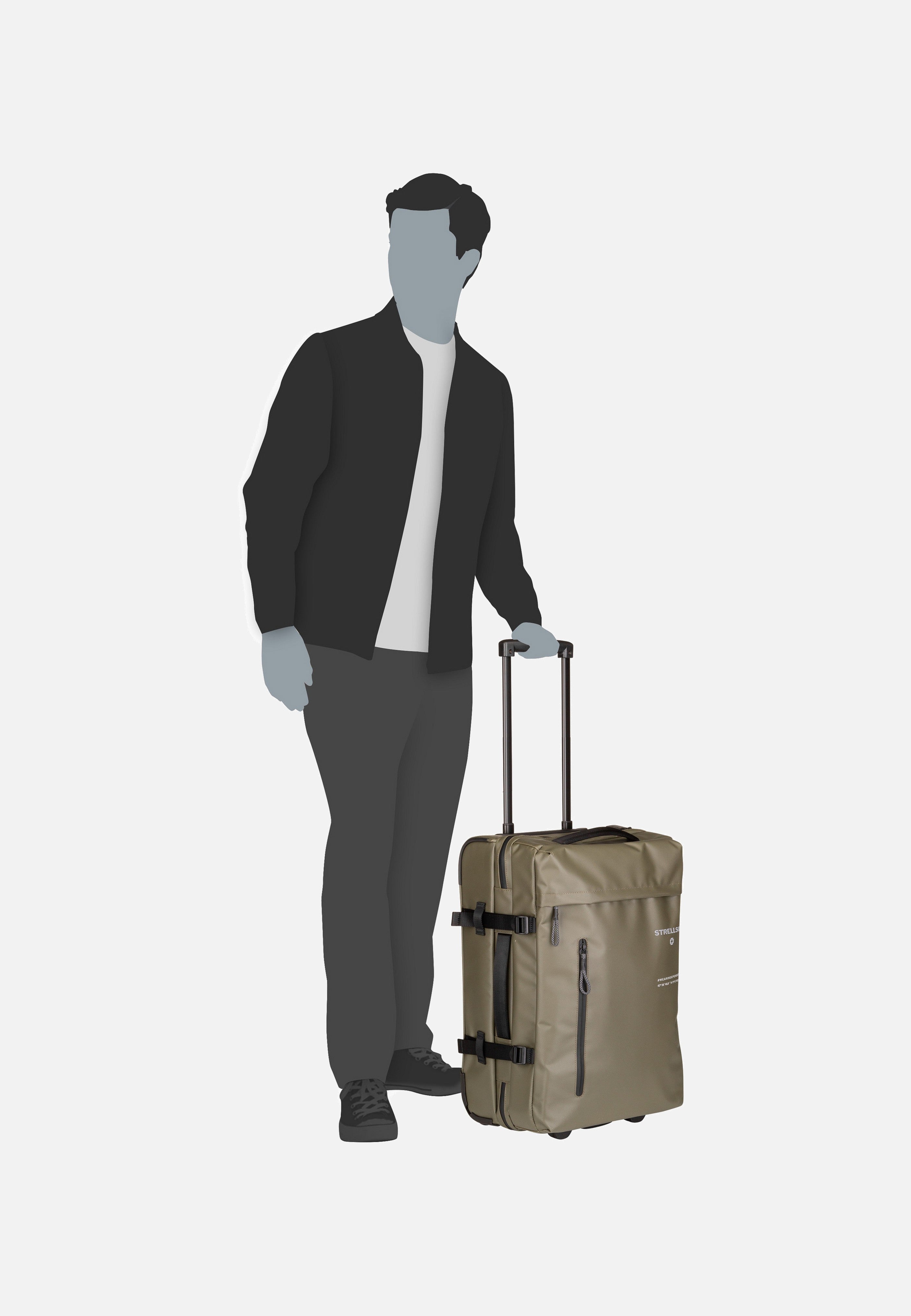 Strellson - Stockwell 2.0 C55 Trolleycase SVZ Khaki - Suitcase | Neutral-Image