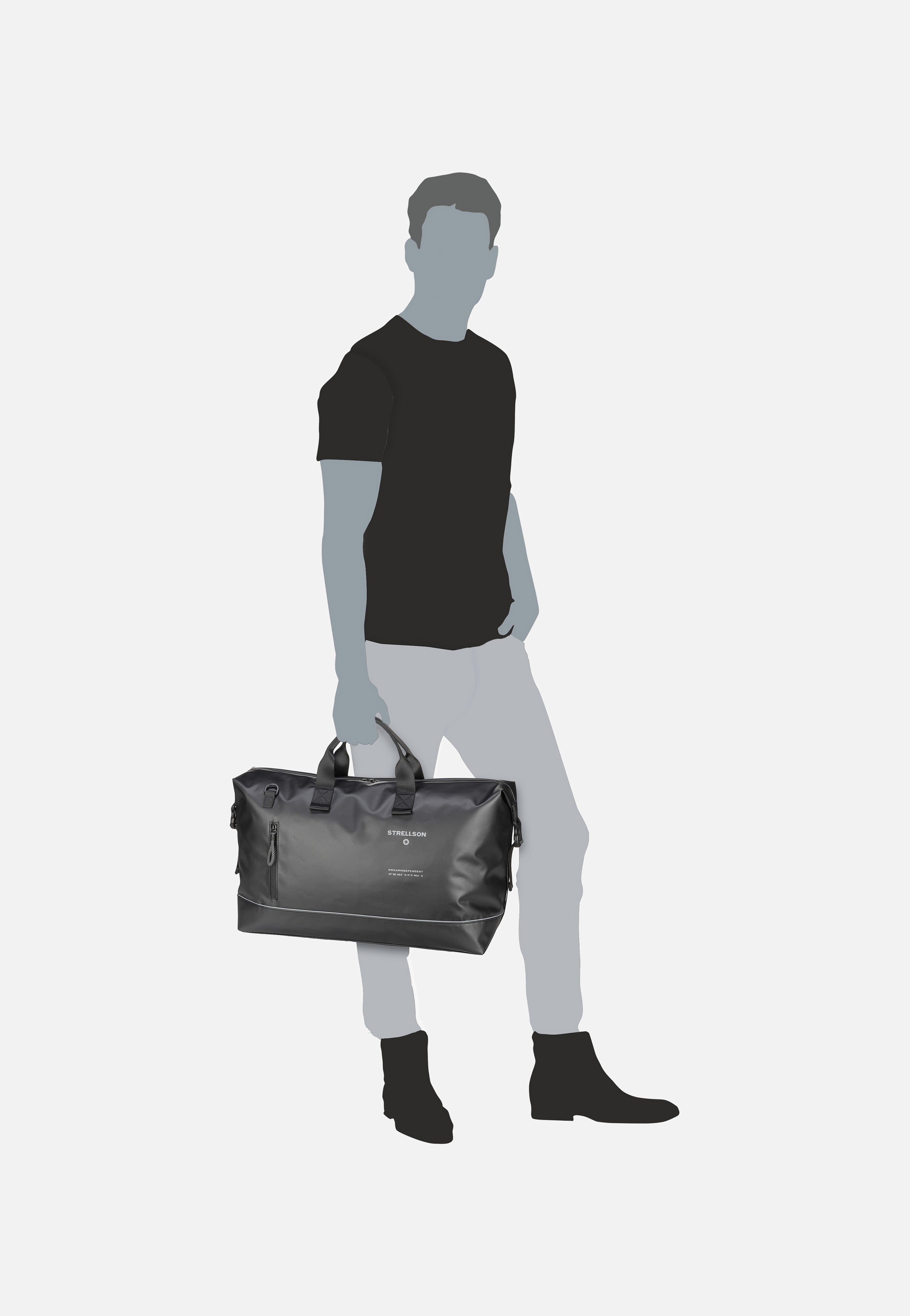 Strellson - Stockwell 2.0 Landon MHZ Black - Weekender | Men-Image