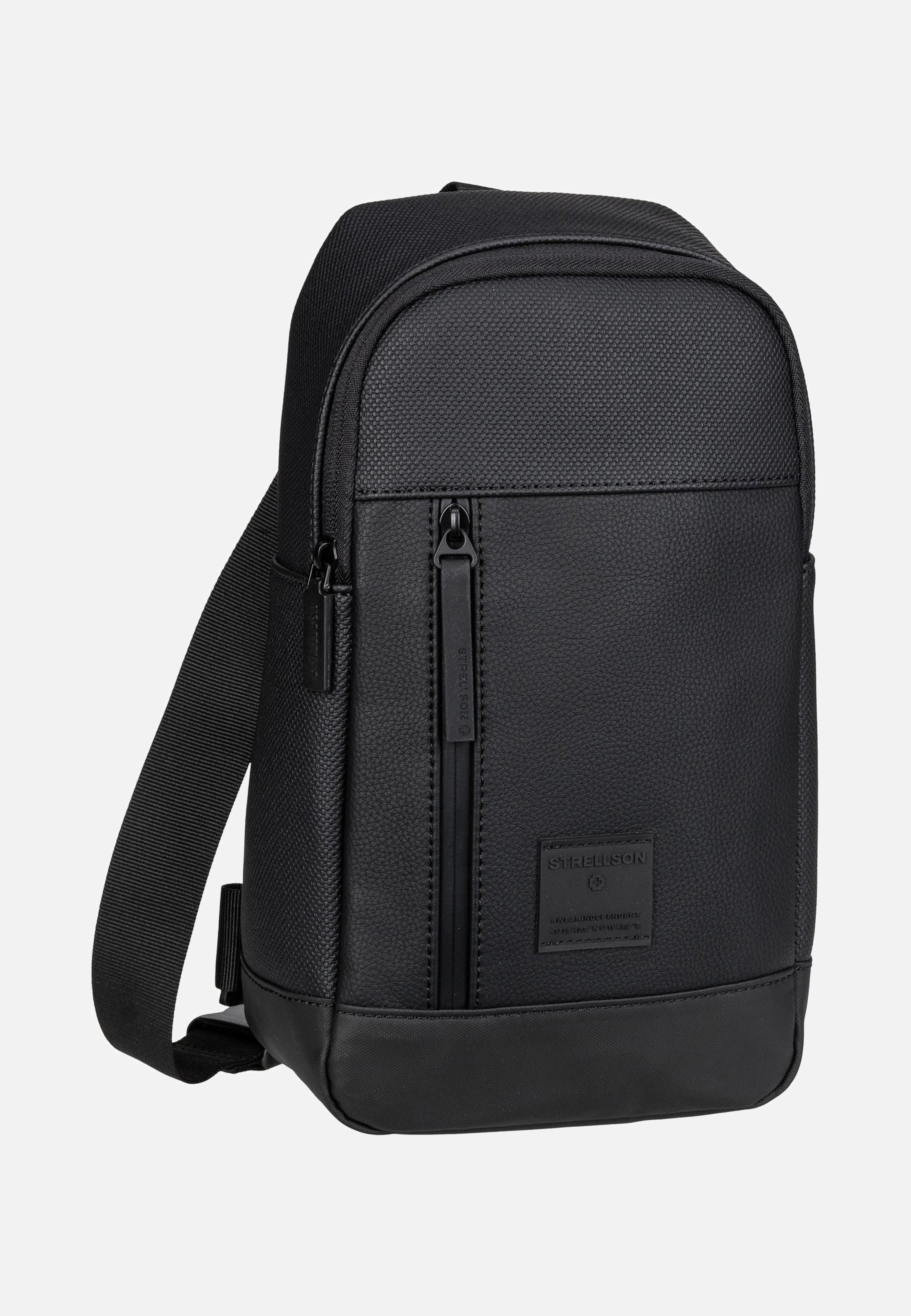 Strellson - Westferry Chris MVZ Black - Sling Bag | Men-Image