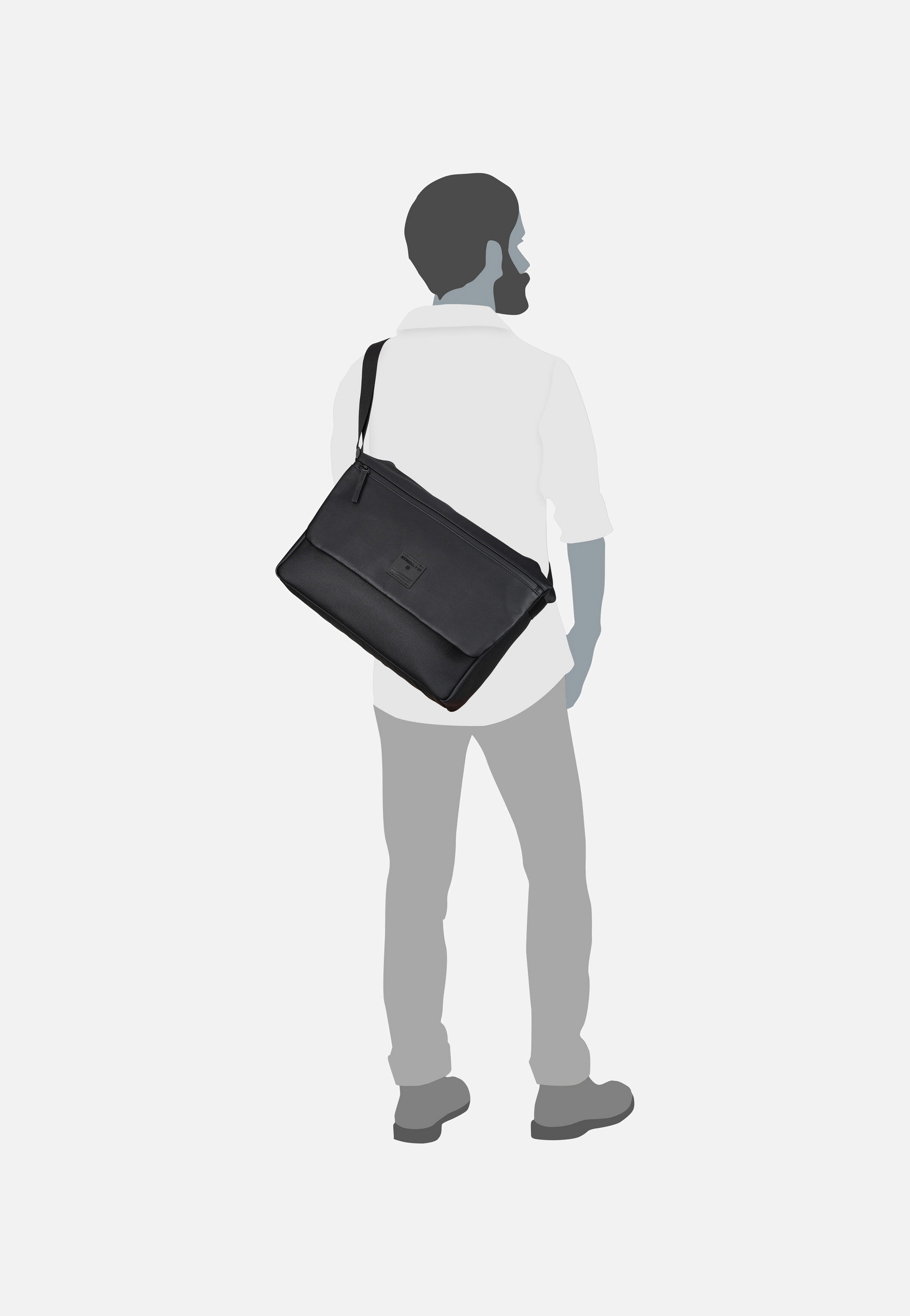 Strellson - Westferry Dorian LHF Black - Messenger Bag | Neutral-Image