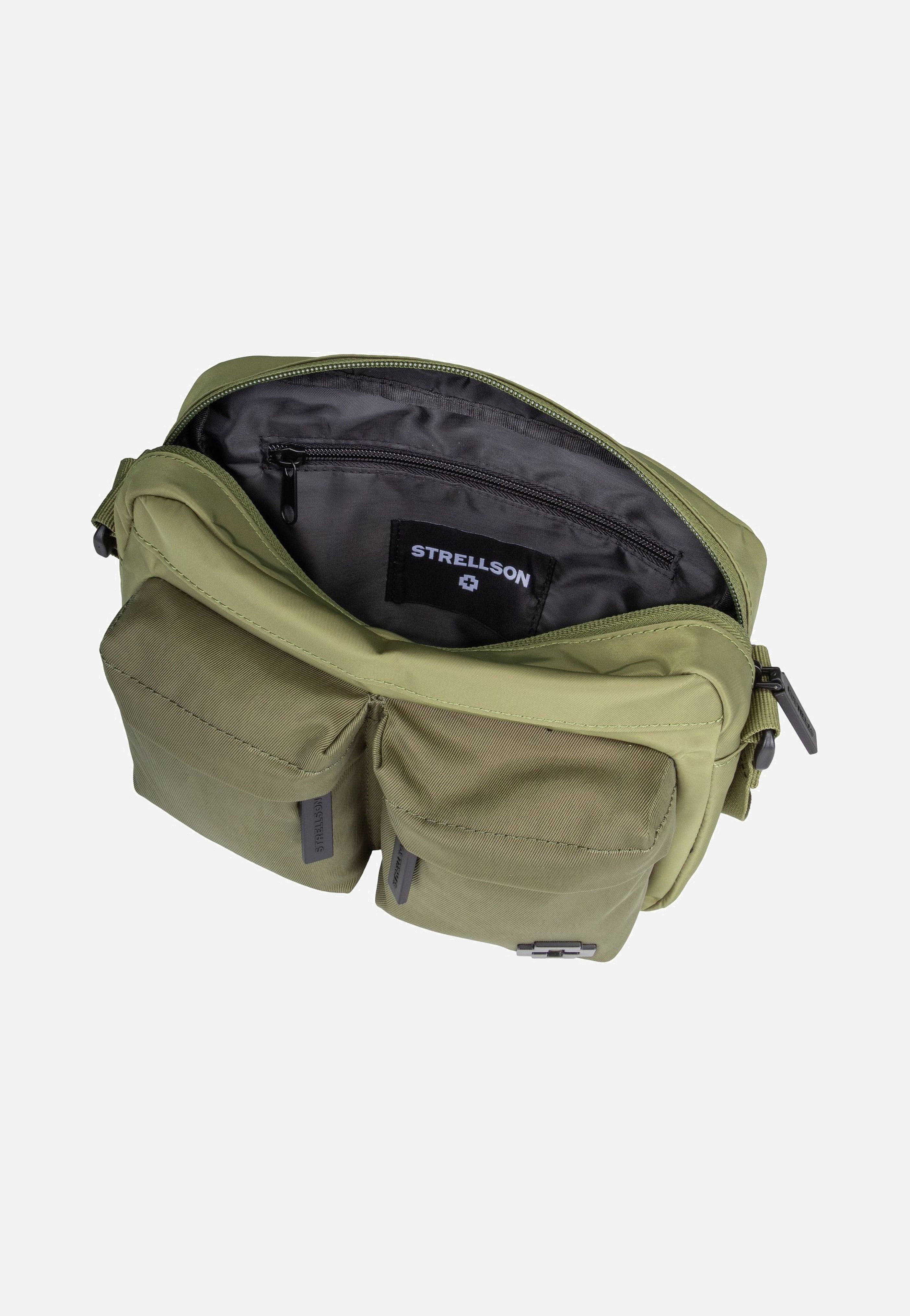 Strellson - Wood Street Odd SHZ Khaki - Crossbody Bag | Men-Image