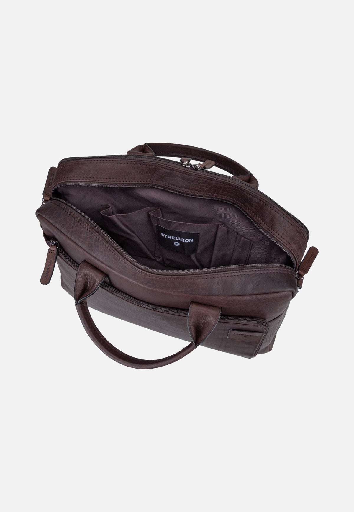 Strellson Hyde Park 1.0 Charles MHZ Darkbrown Aktentasche