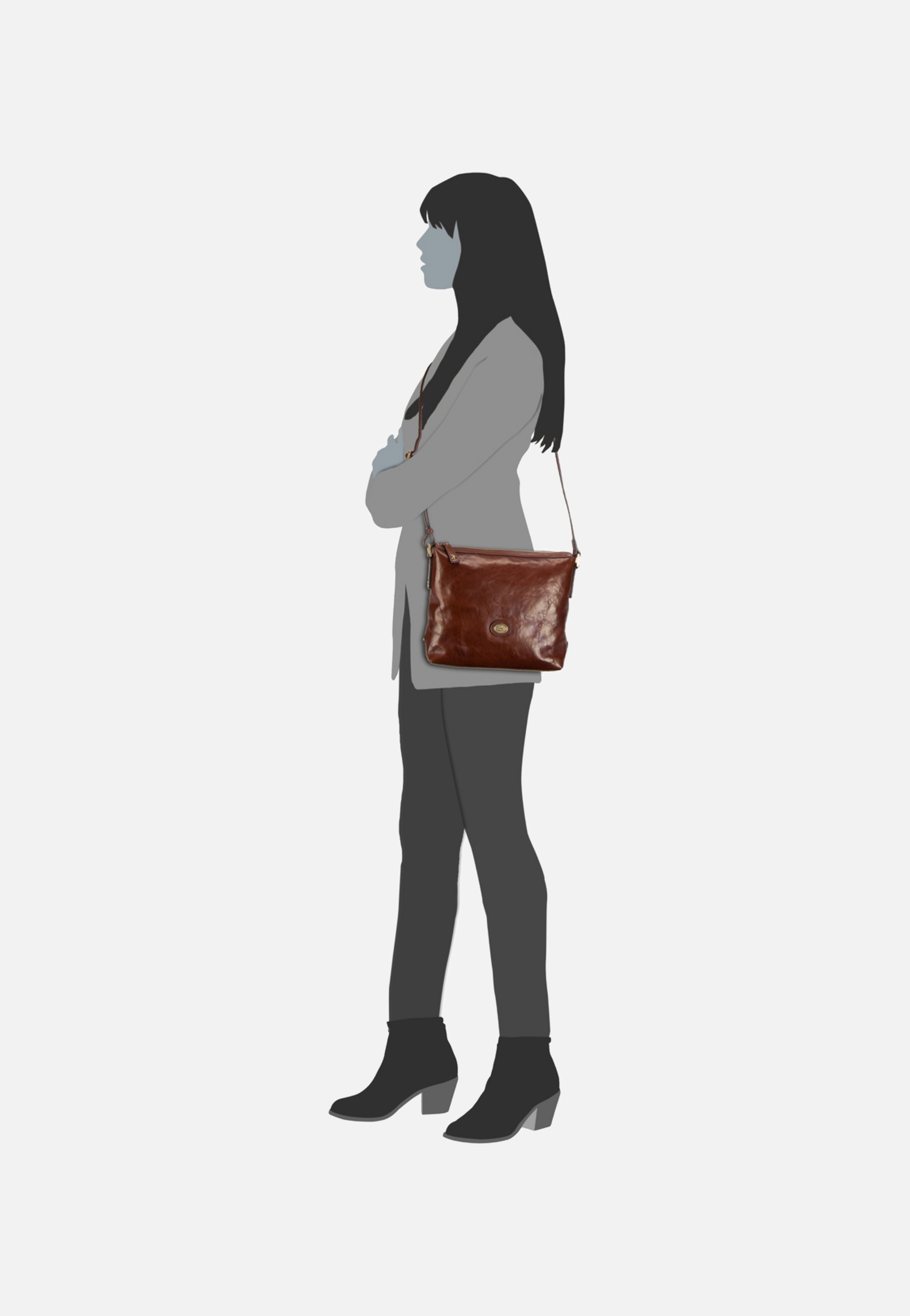 The Bridge - Story Donna Handtasche Braun - Pouch Bag | Women-Image