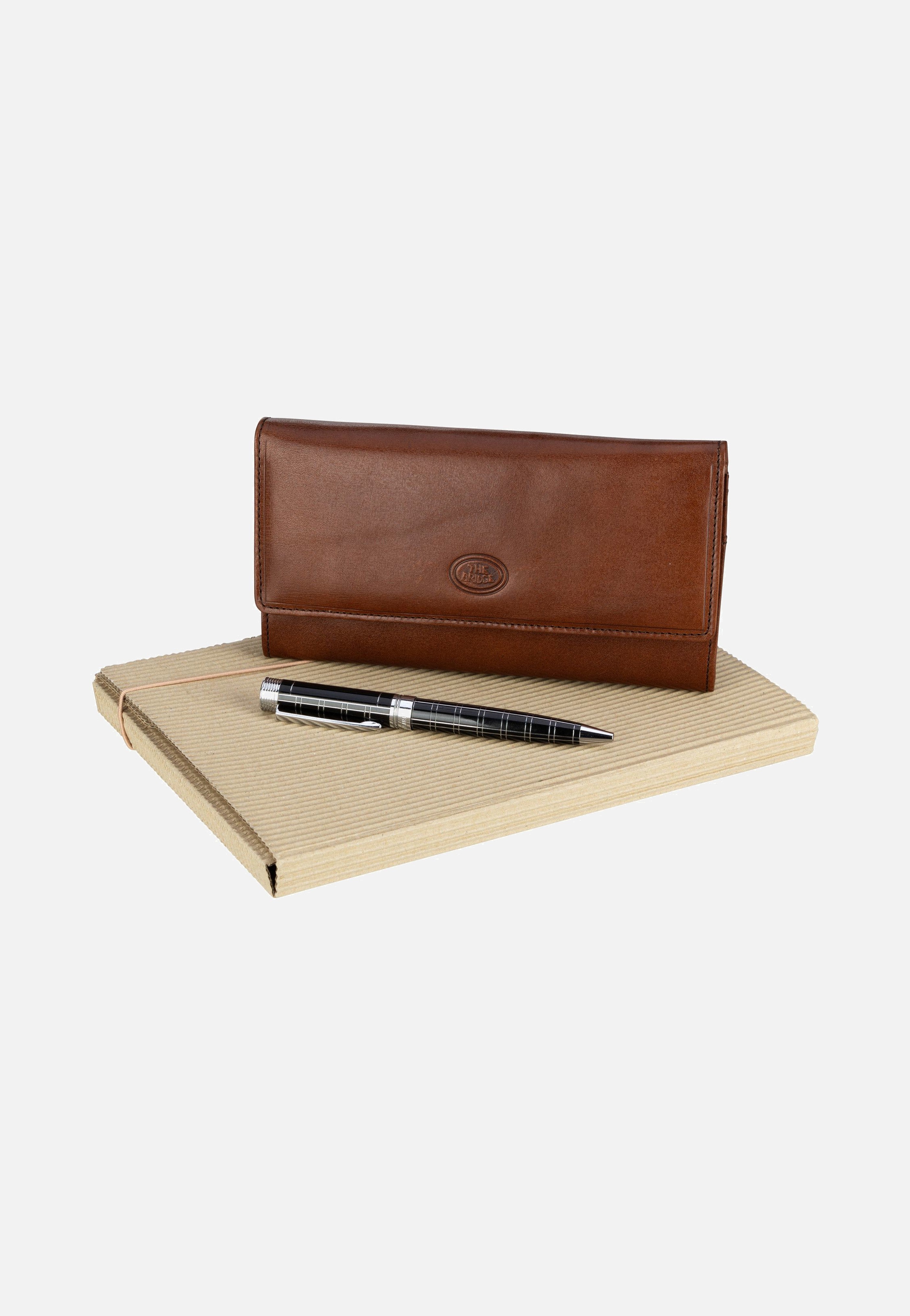 The Bridge - Story Donna Lady 7121 Marrone - Wallet | Women-Image