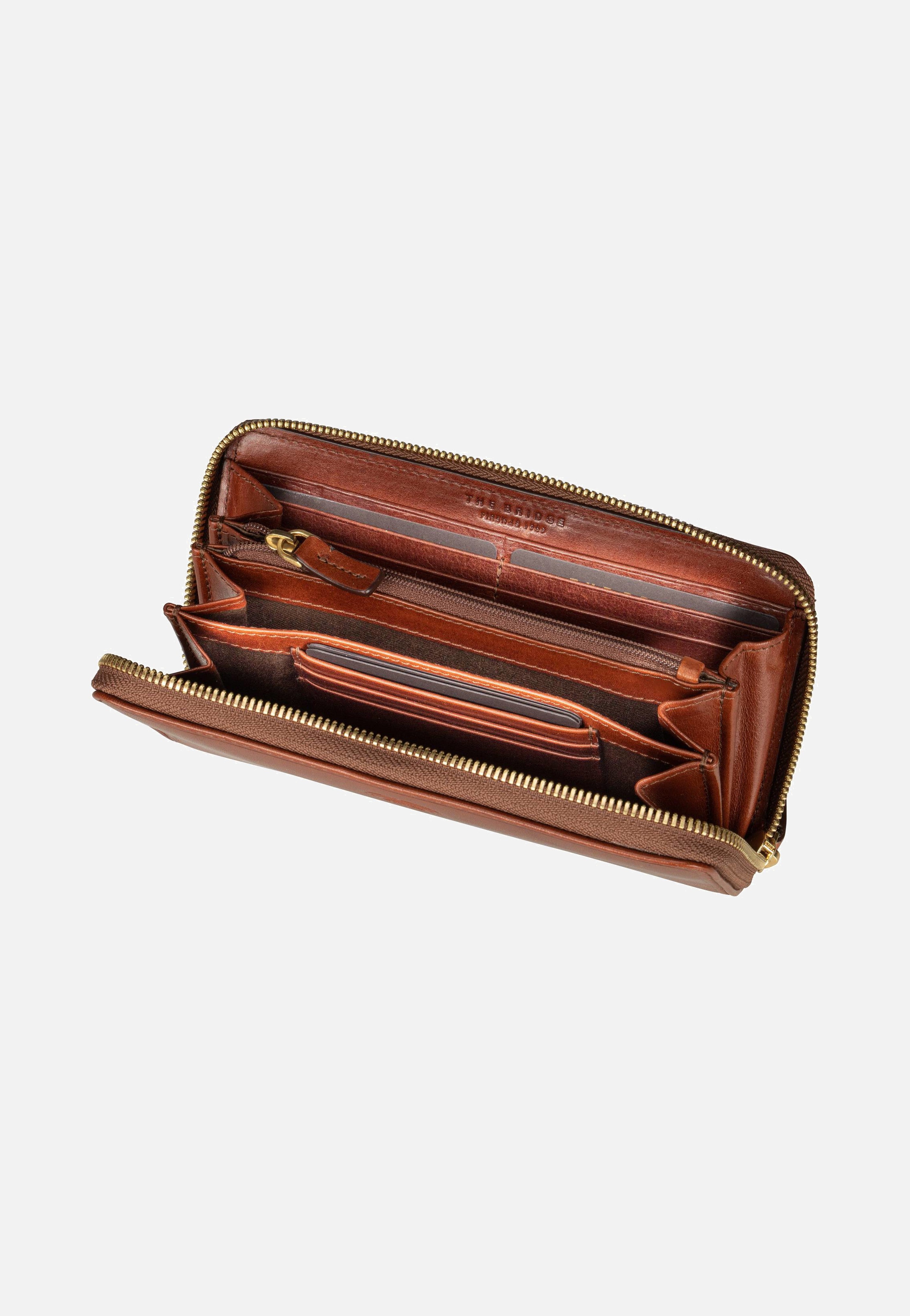 The Bridge - Story Donna Lady Wallet 7131 Marrone - Wallet | Women-Image