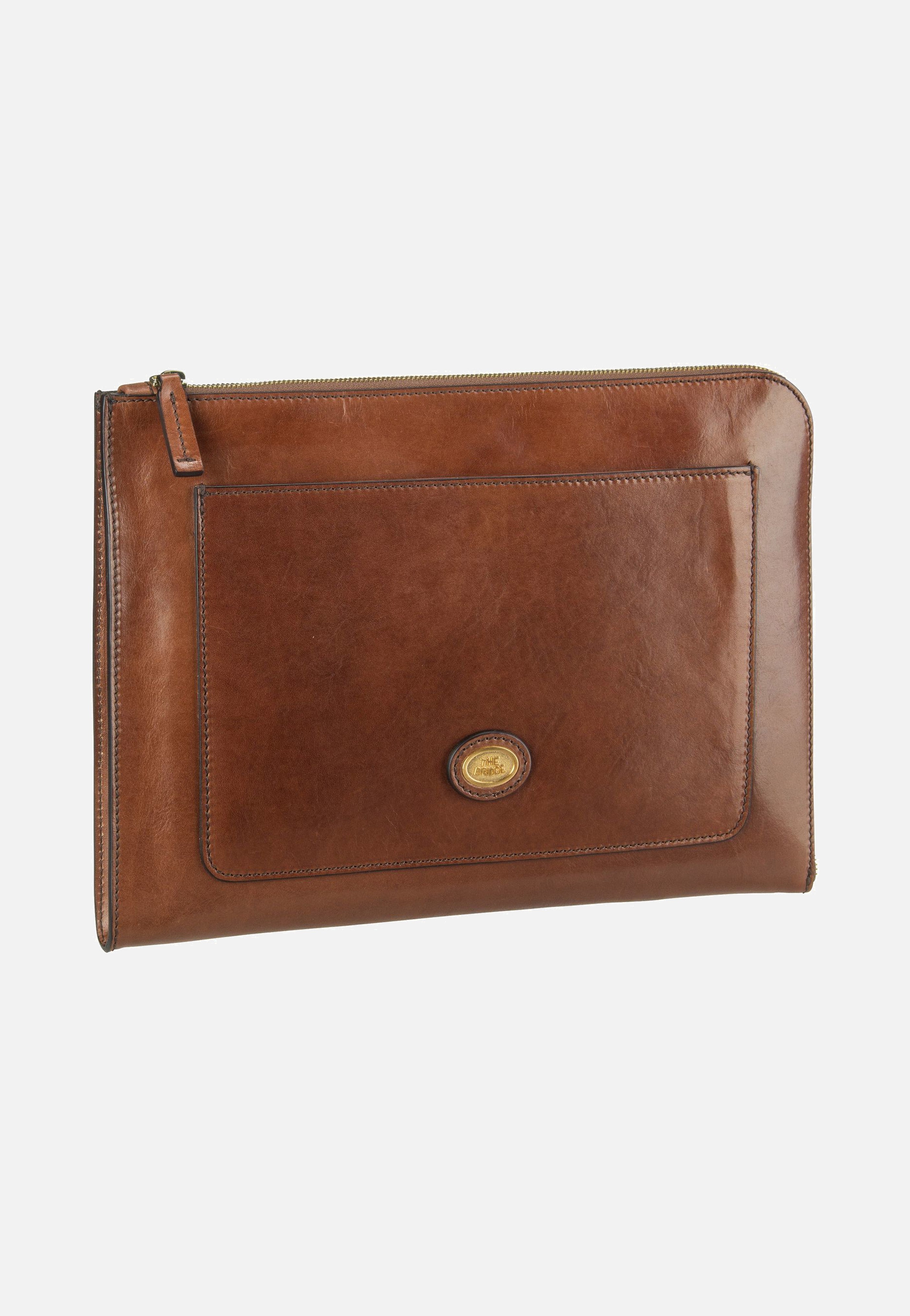 The Bridge - Story Uomo 3701 Marrone/Oro - Document Folder | Men-Image