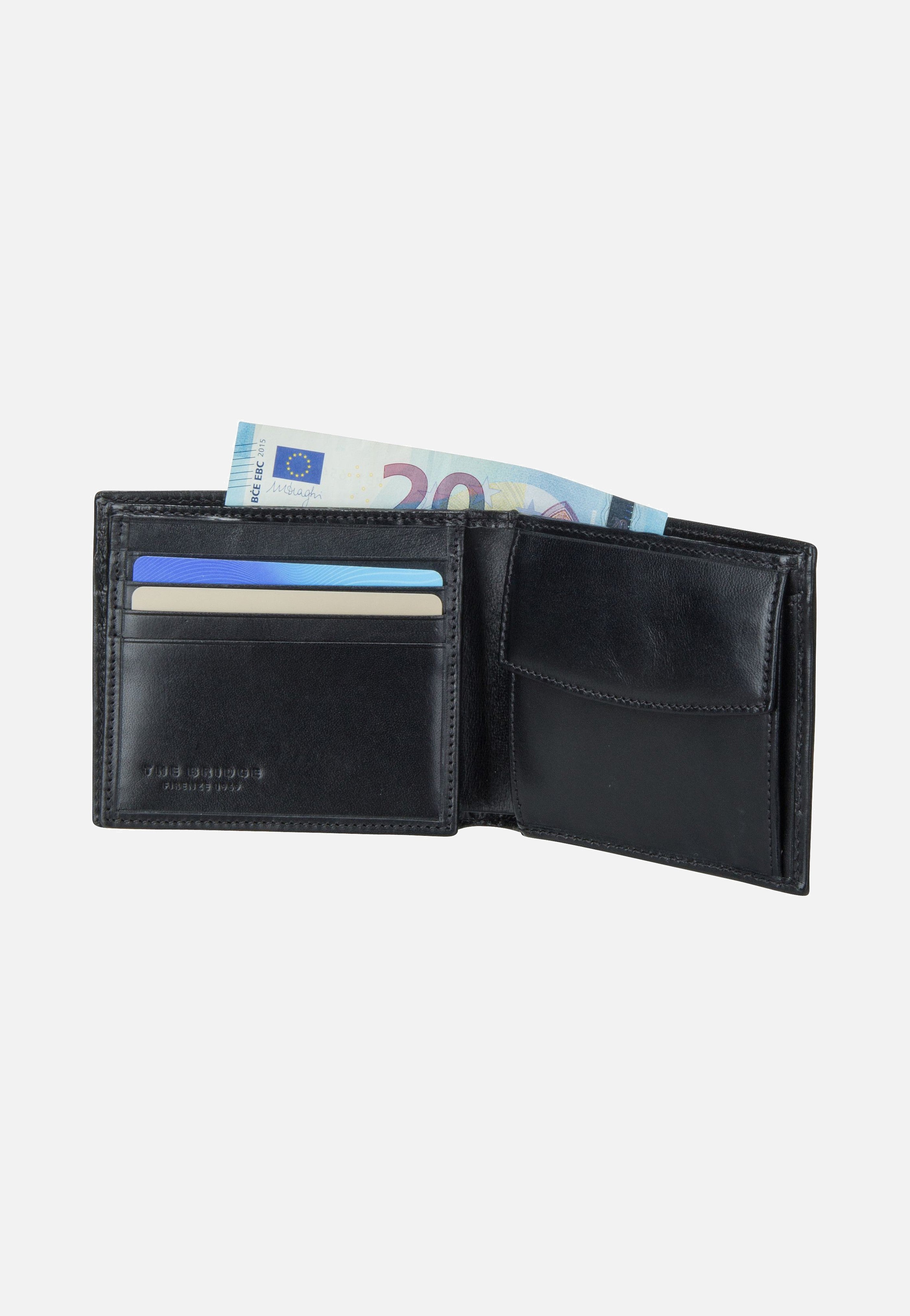 The Bridge - Story Uomo 4850 Nero/Rutenio - Wallet | Men-Image