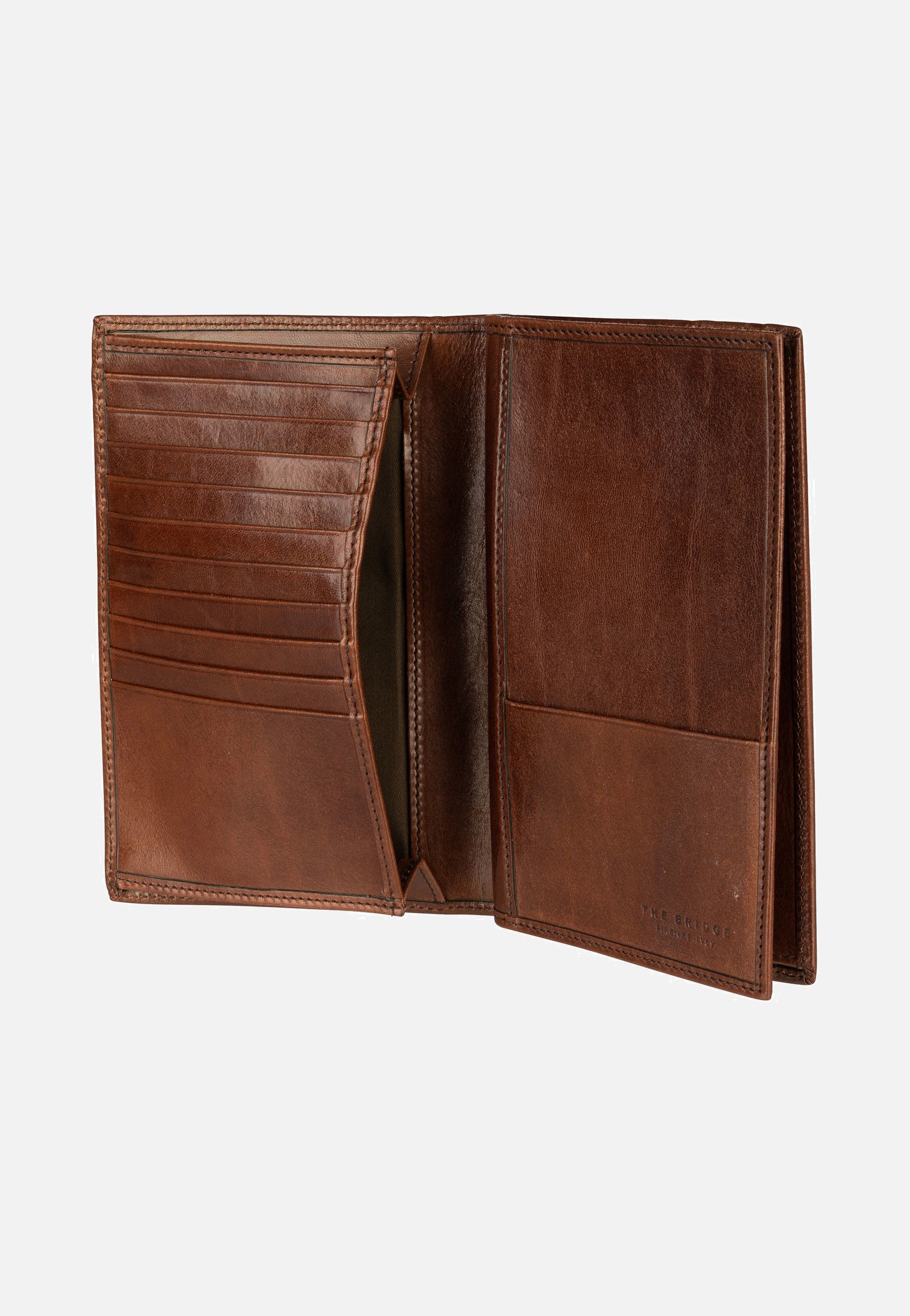 The Bridge - Story Uomo Document Holder 5066 Marrone - Wallet | Men-Image