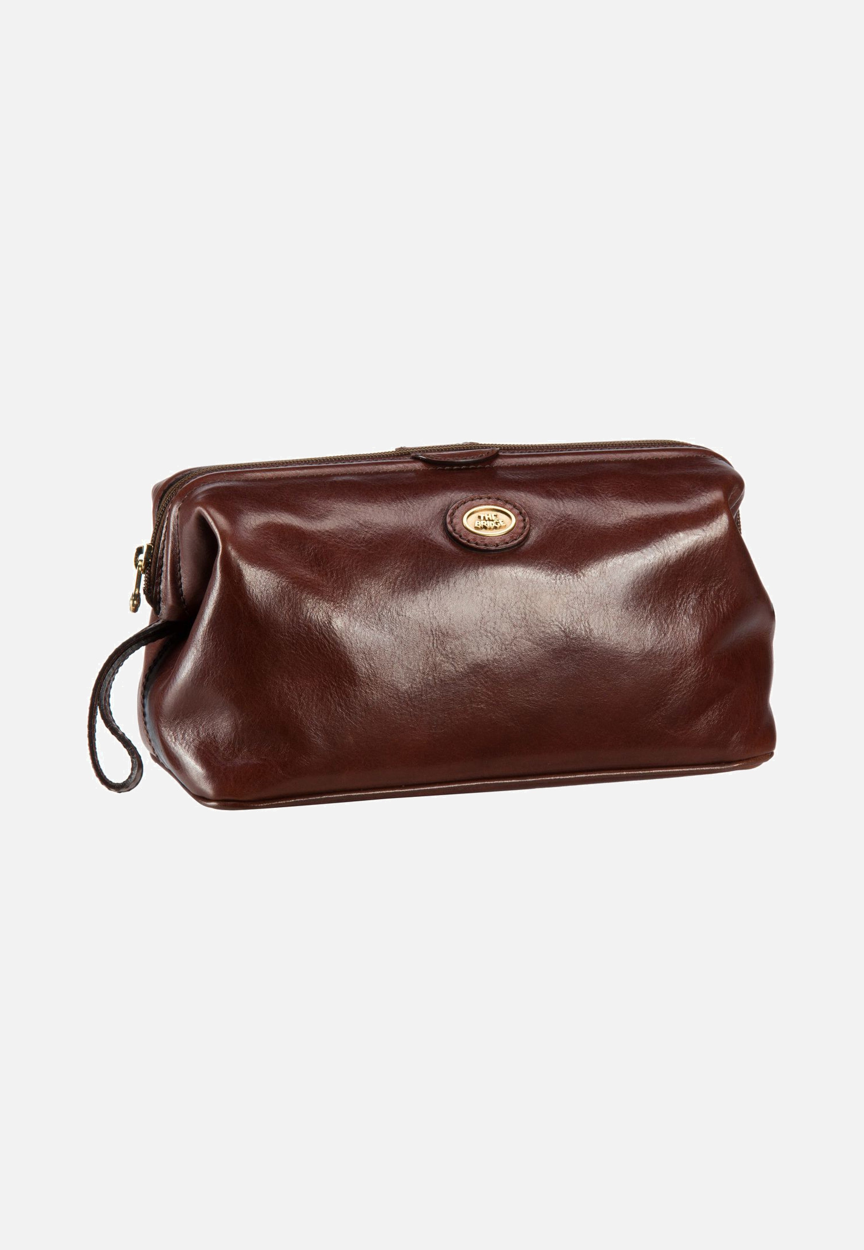The Bridge - Story Viaggio Kulturtasche Braun - Toiletry Bag | Men-Image