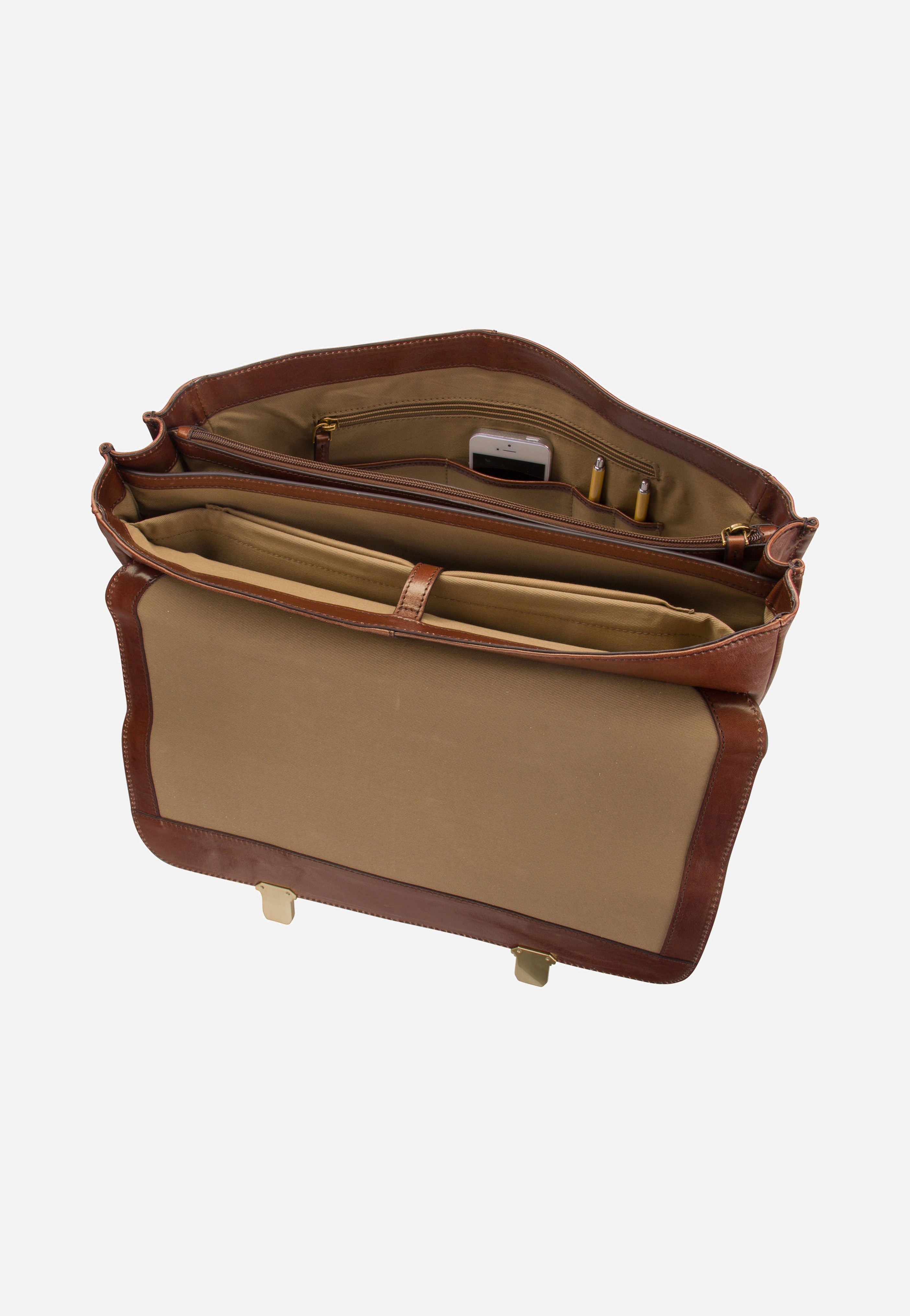The Bridge - Vespucci 3610 Marrone - Briefcase | Men-Image