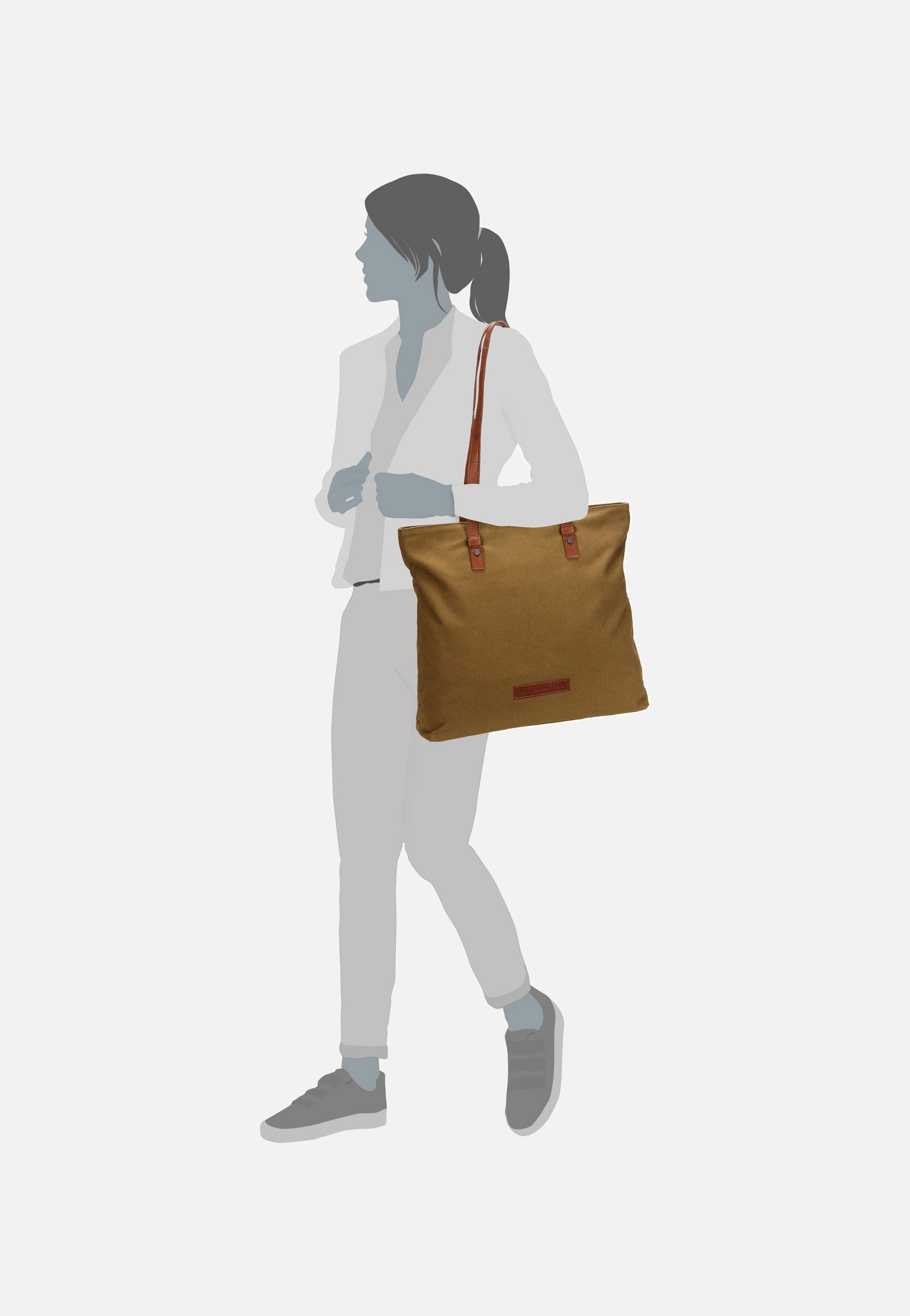 The Chesterfield Brand - Alicia 0207 Olive - Shopper | Women-Image