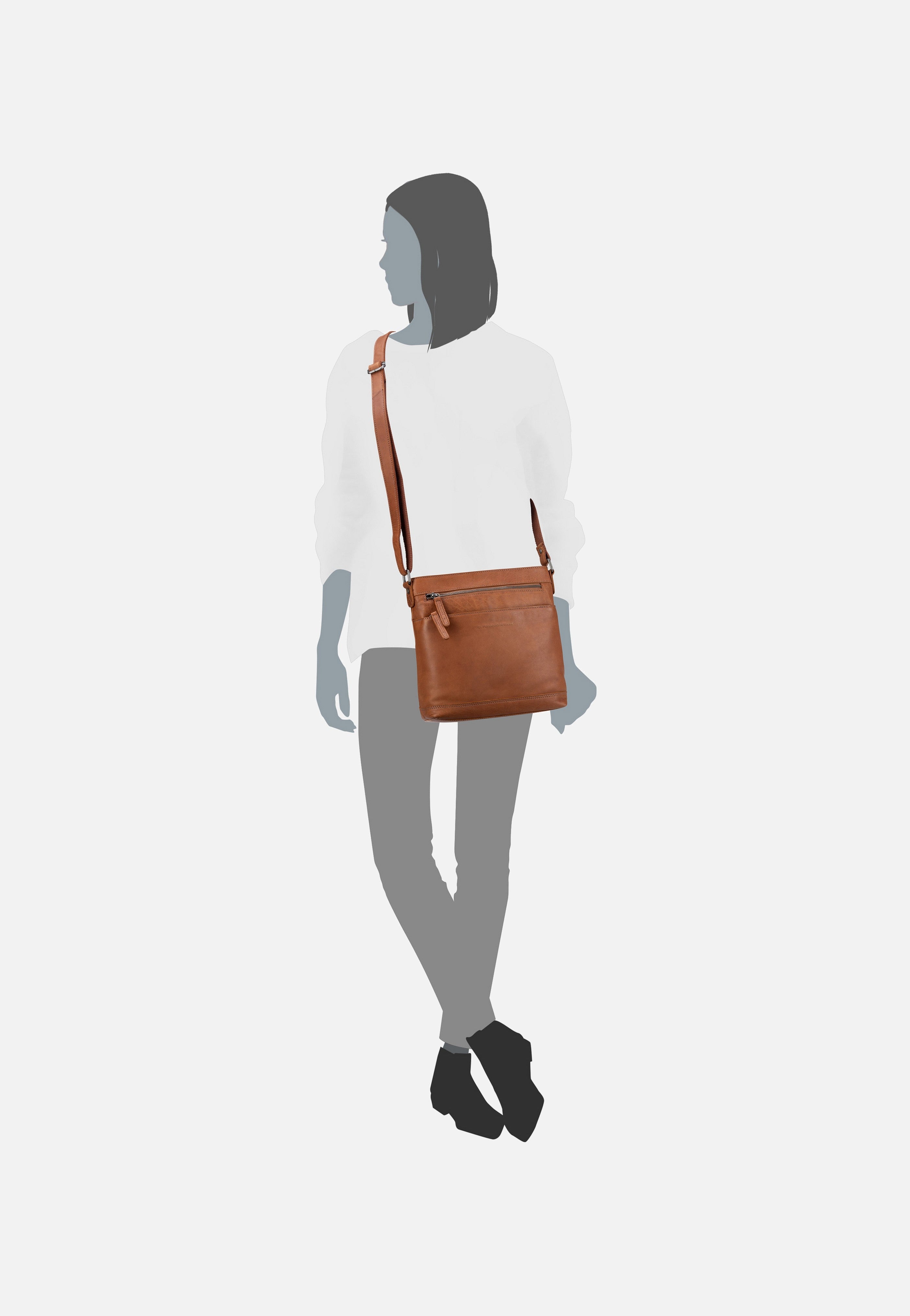 The Chesterfield Brand - Almeria 1302 Cognac - Shoulder Bag | Women-Image