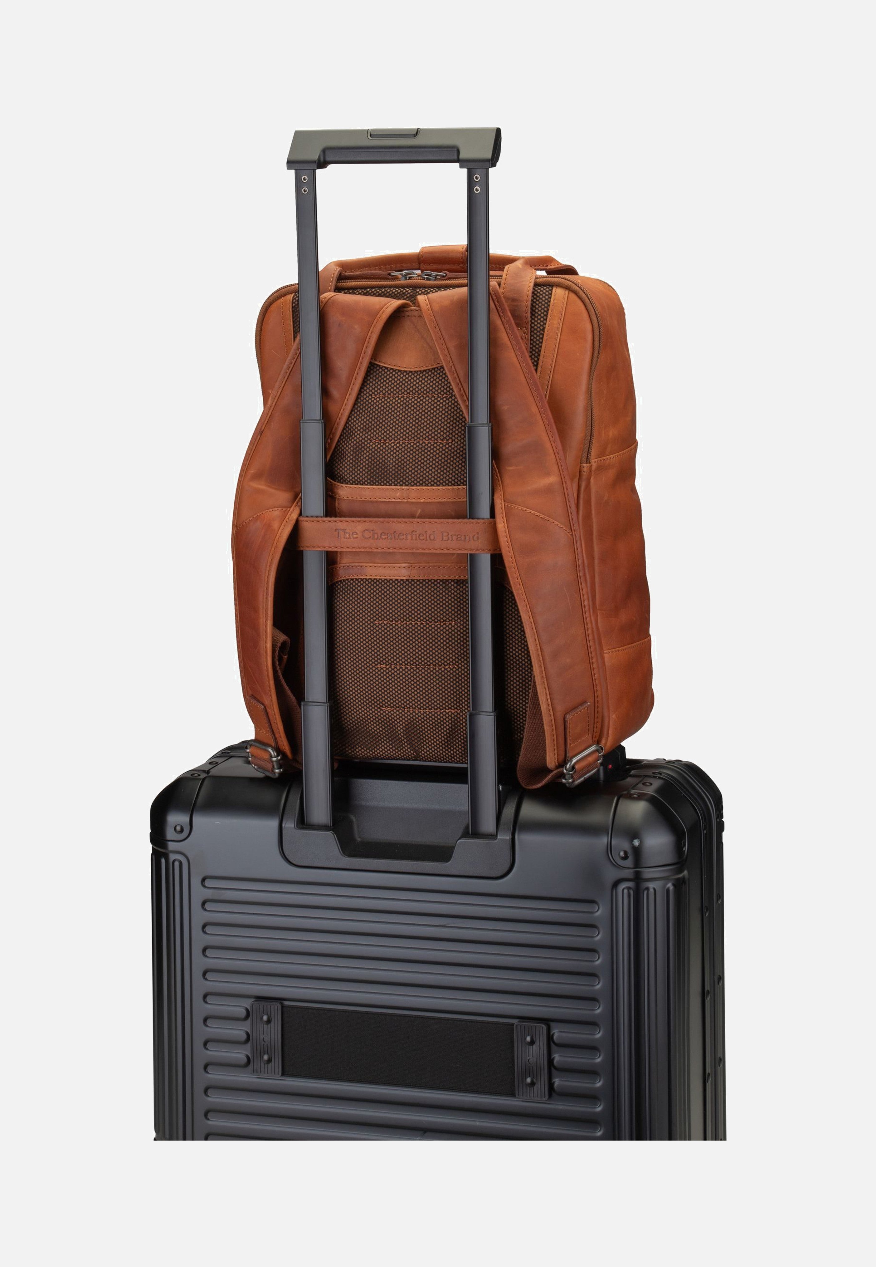 The Chesterfield Brand Belford 0183 Cognac Rucksack