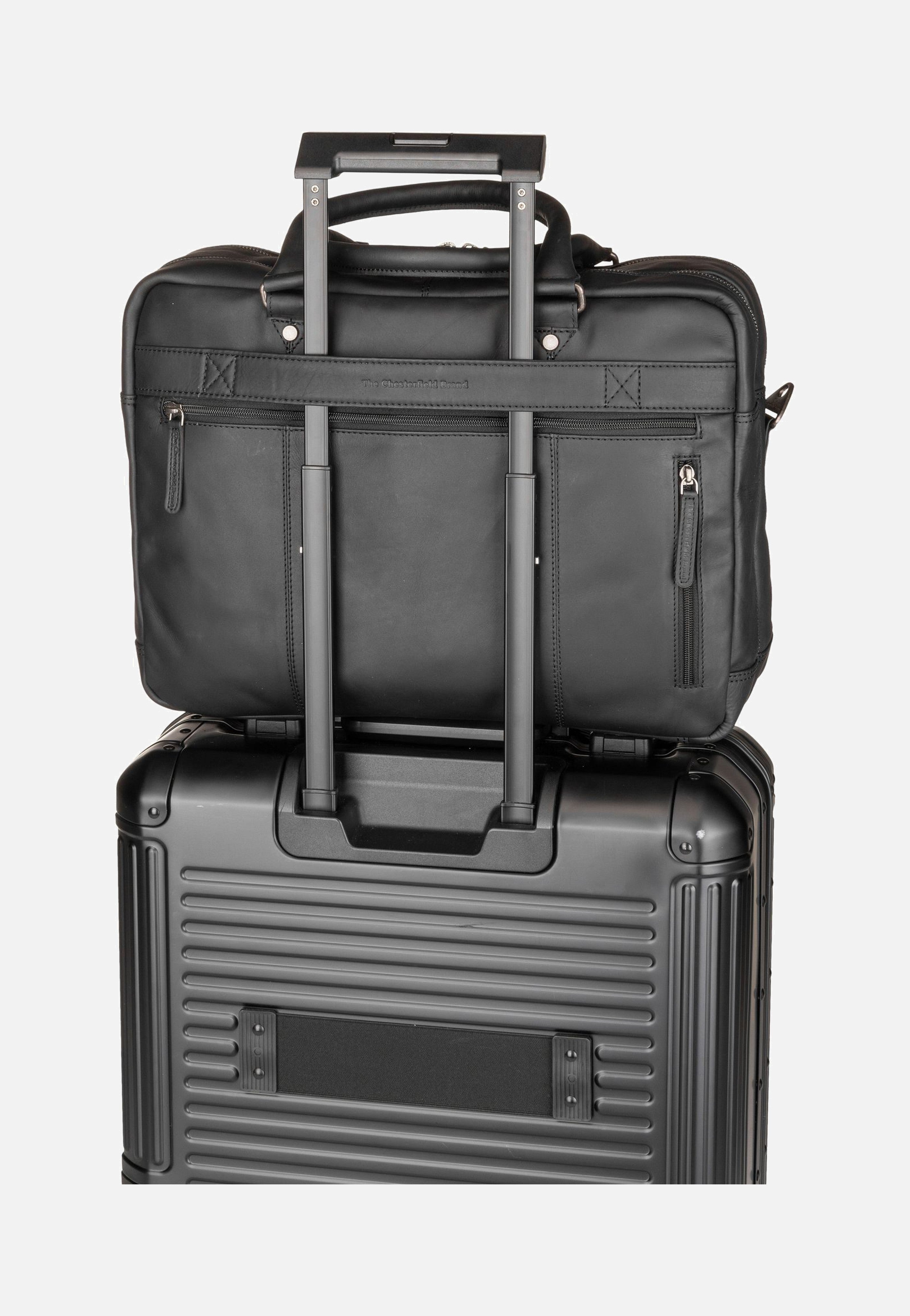 The Chesterfield Brand - Boston 1086 Black - Briefcase | Men-Image