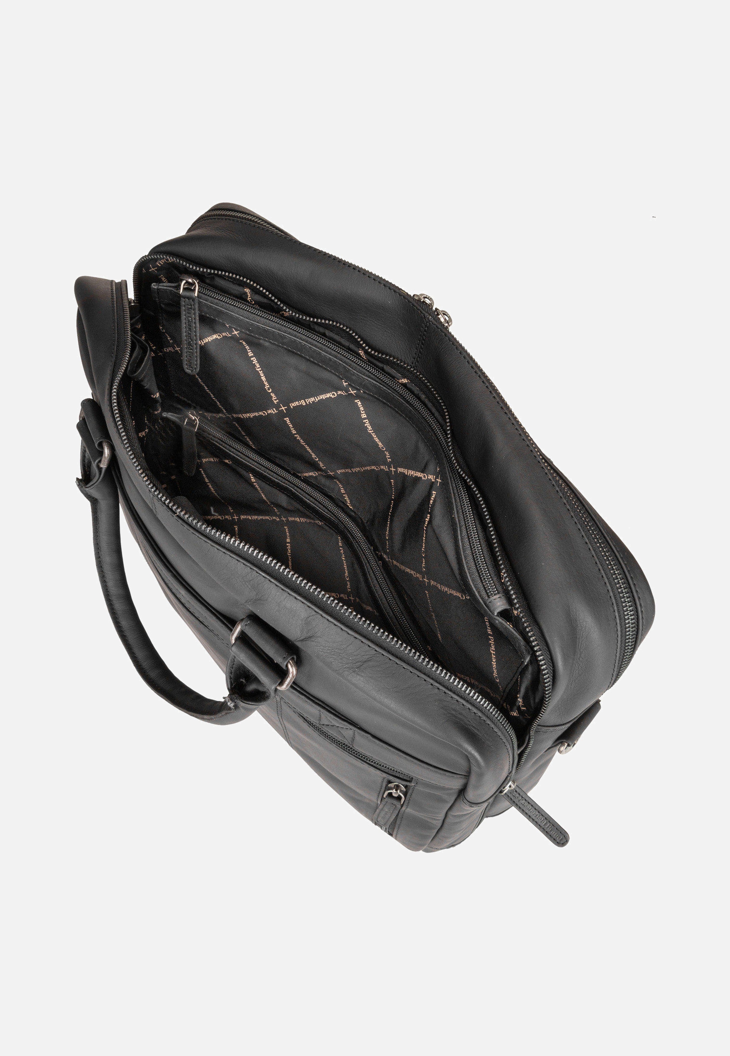 The Chesterfield Brand - Boston 1086 Black - Briefcase | Men-Image