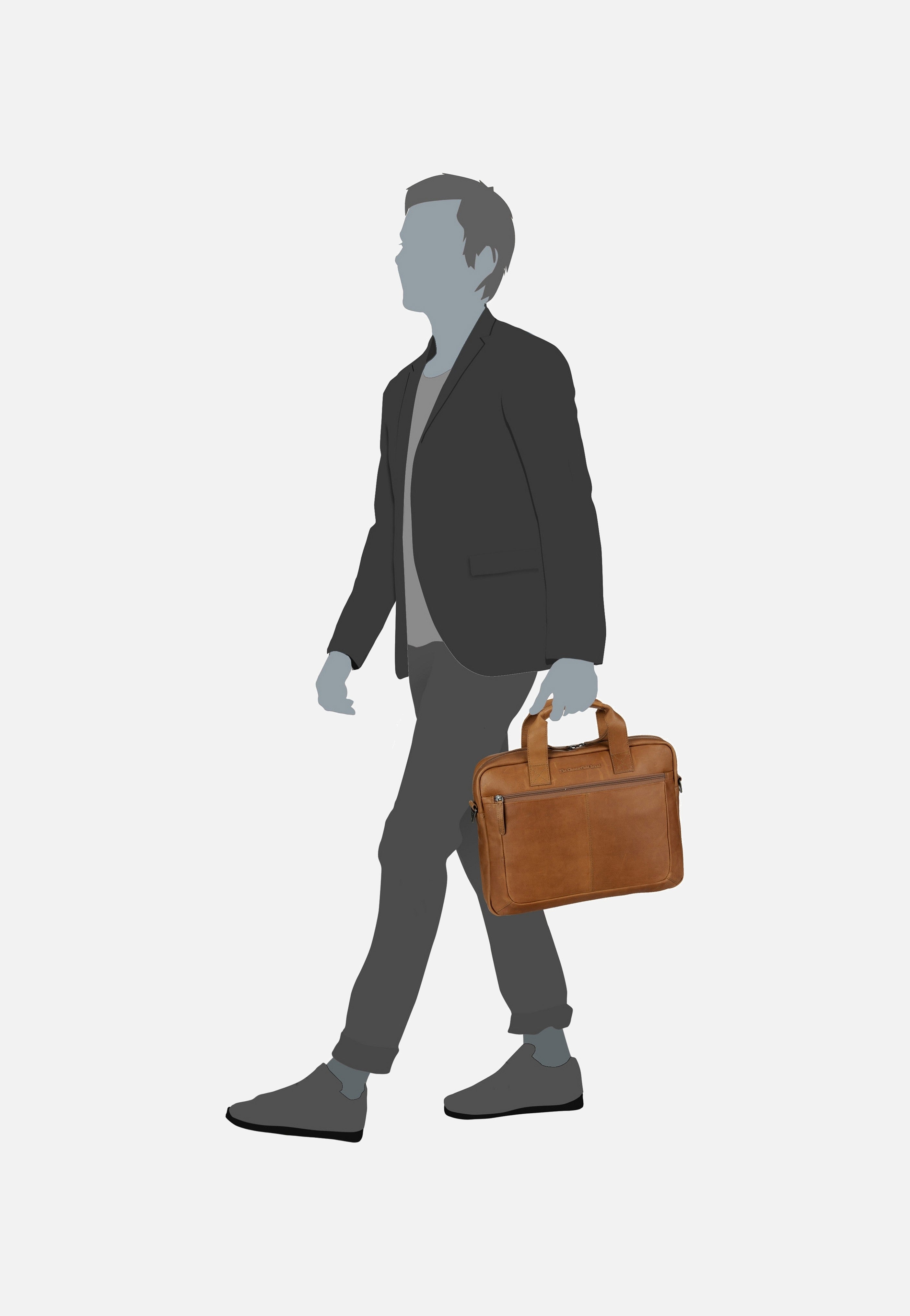 The Chesterfield Brand - Calvi 1033 Cognac - Briefcase | Men-Image
