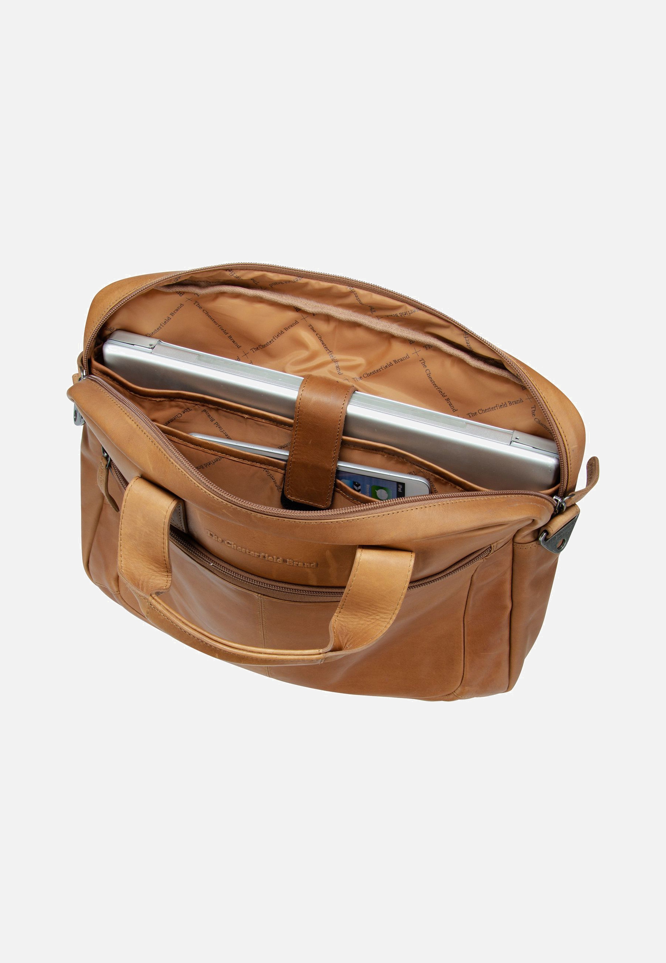 The Chesterfield Brand - Calvi 1033 Cognac - Briefcase | Men-Image