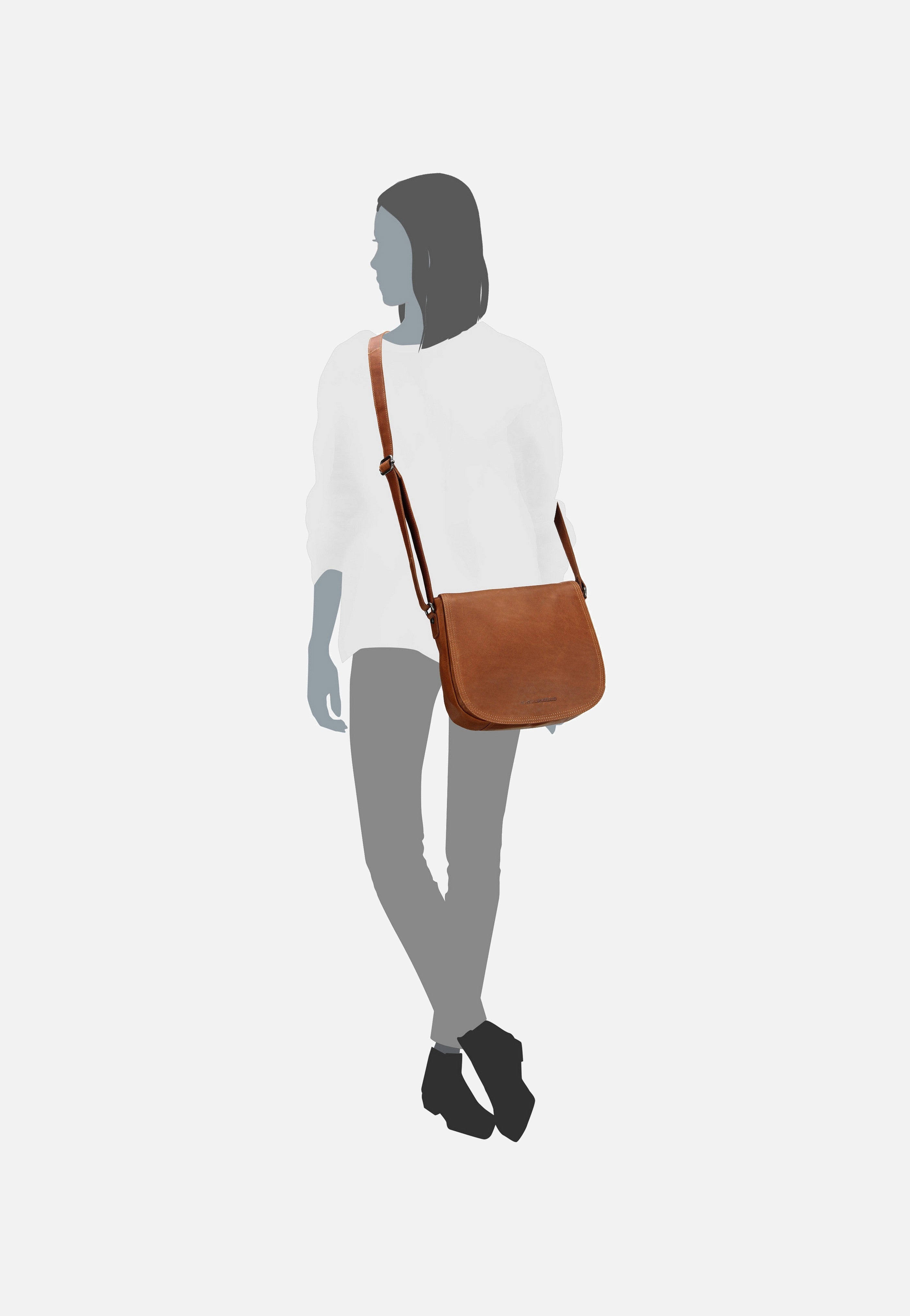 The Chesterfield Brand - Everglades 1326 Cognac - Saddle Bag | Women-Image