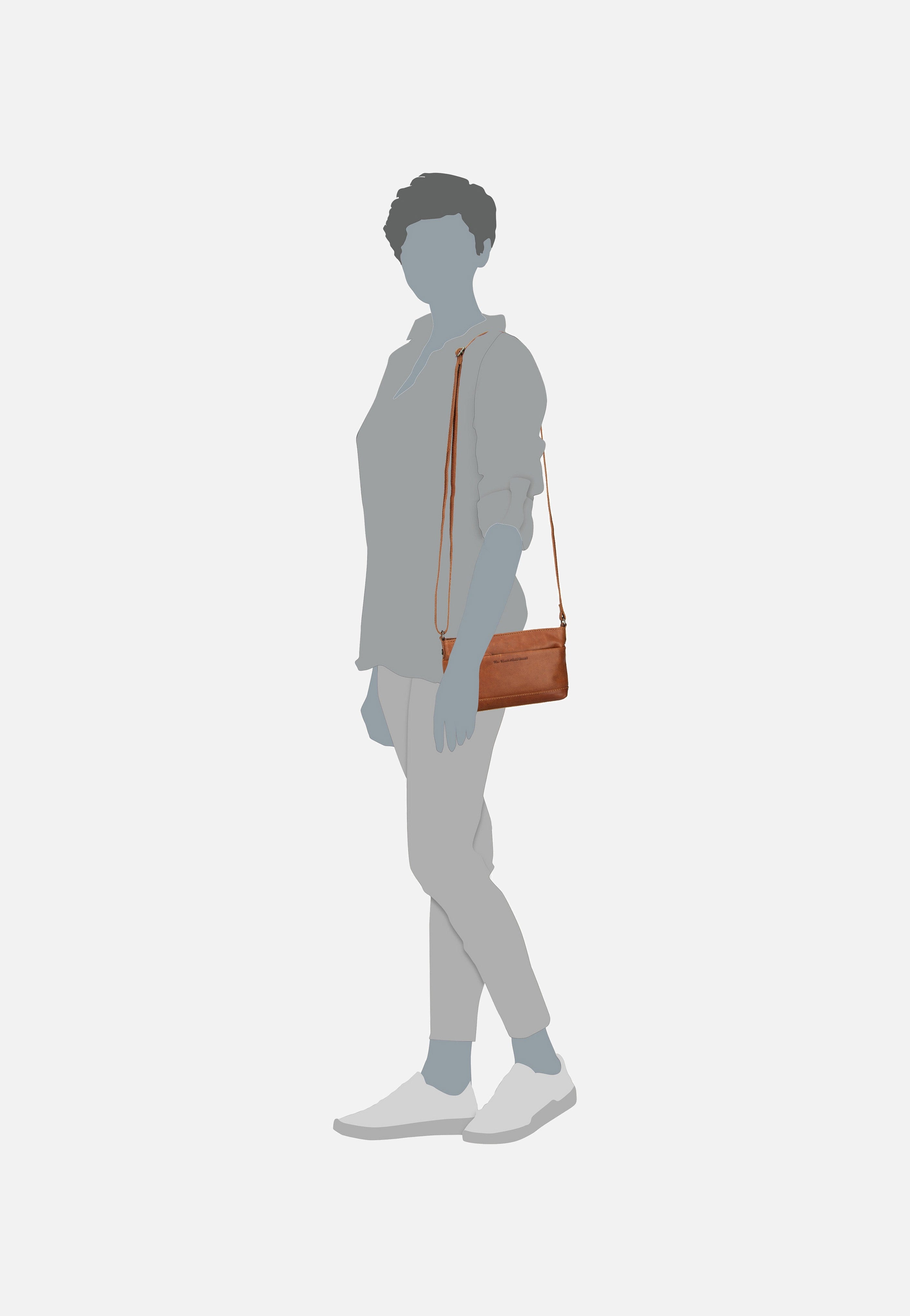 The Chesterfield Brand - Klein Salerno 1210 Cognac - Shoulder Bag | Women-Image