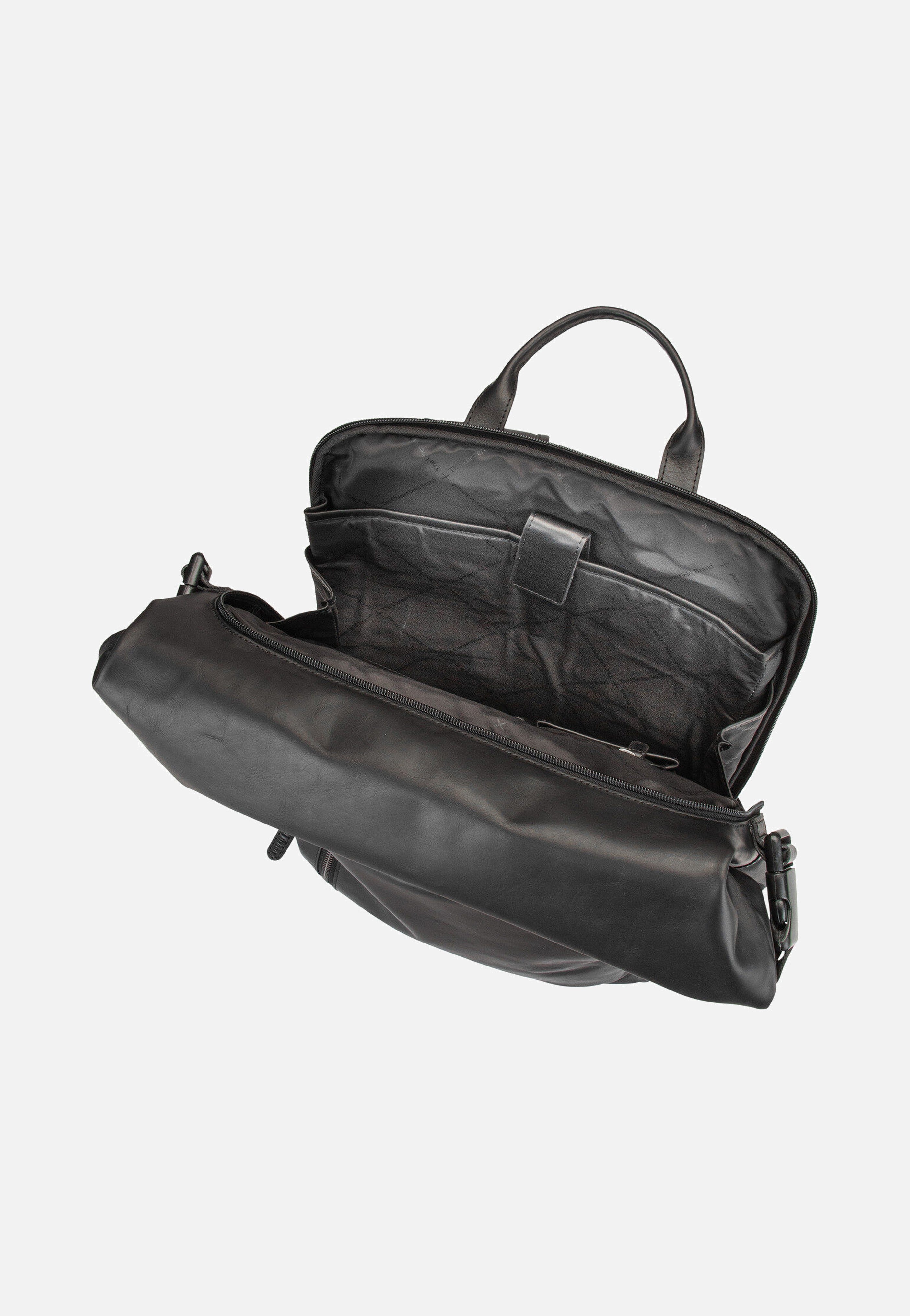 The Chesterfield Brand - Liverpool 0309 Black - Rolltop Backpack | Men-Image