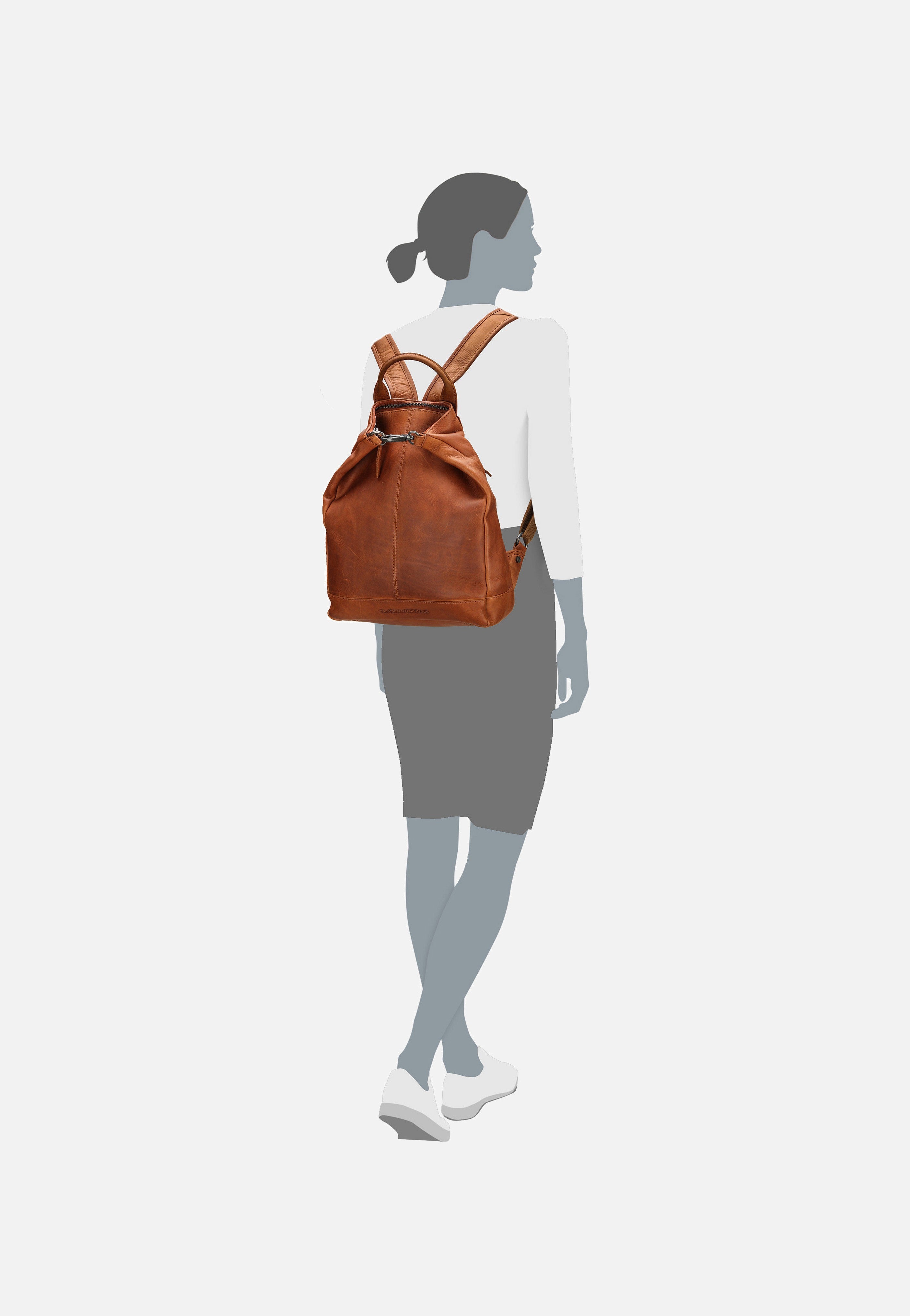 The Chesterfield Brand Saar 0261 Cognac Rucksack