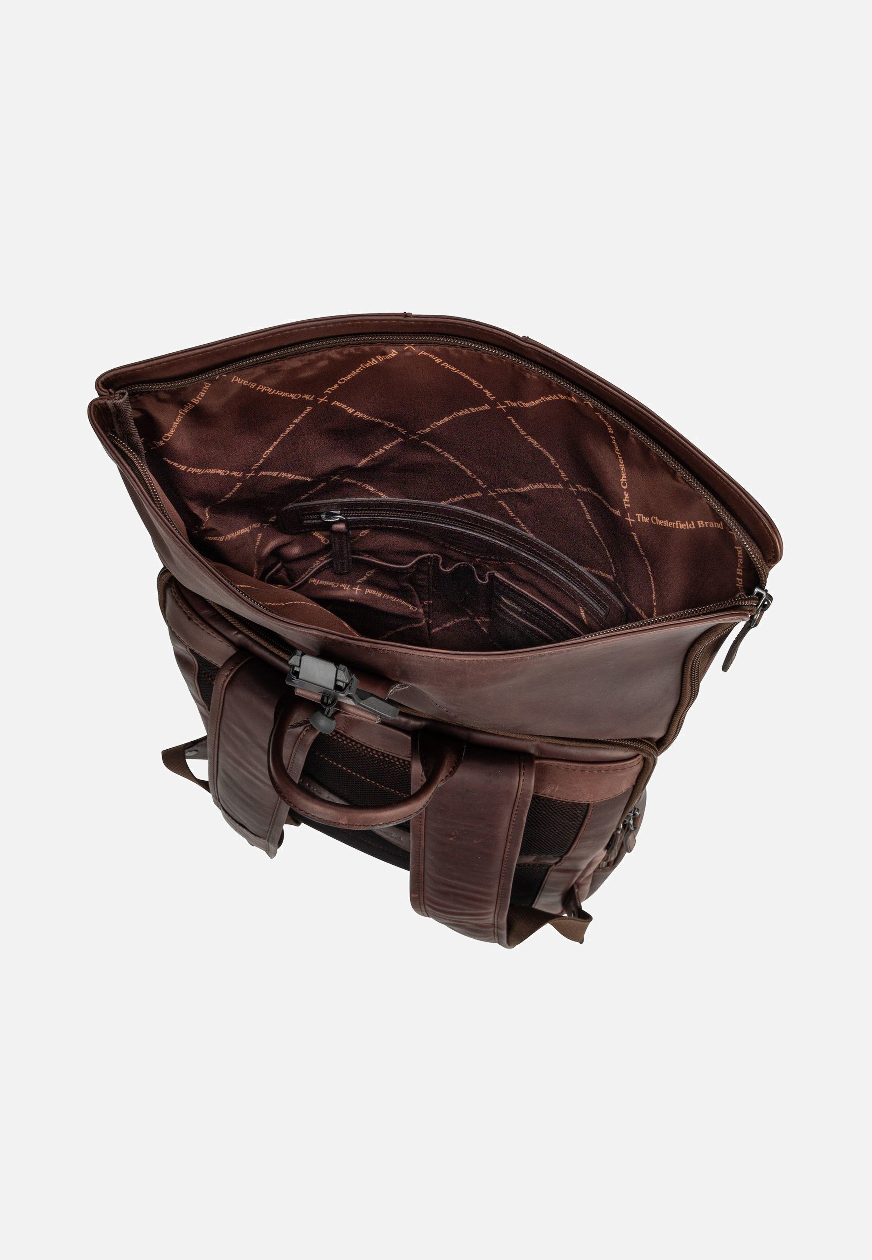 The Chesterfield Brand - Savona 0322 Brown - Rolltop Backpack | Men-Image