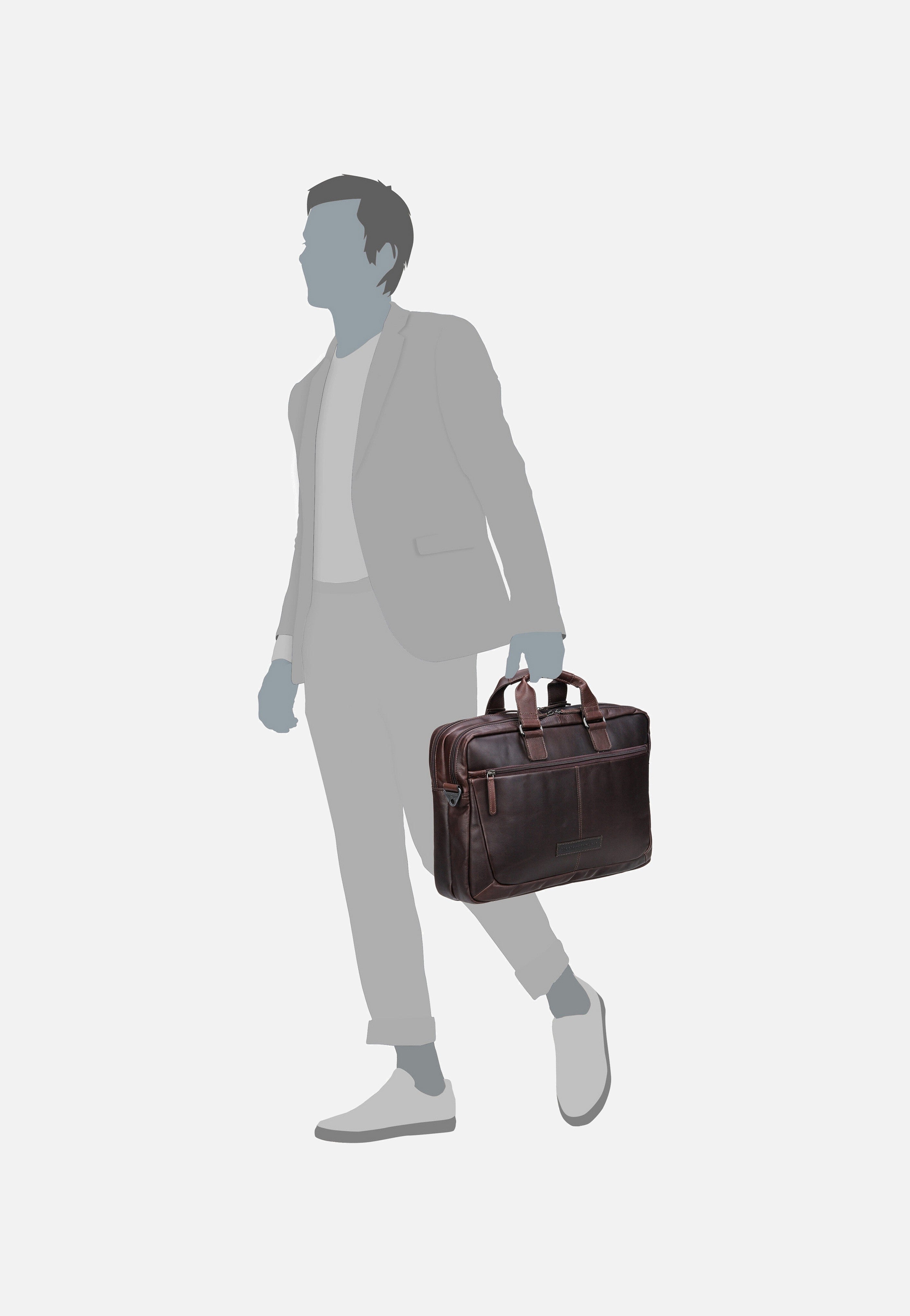 The Chesterfield Brand - Seth 1010 Brown - Briefcase | Men-Image
