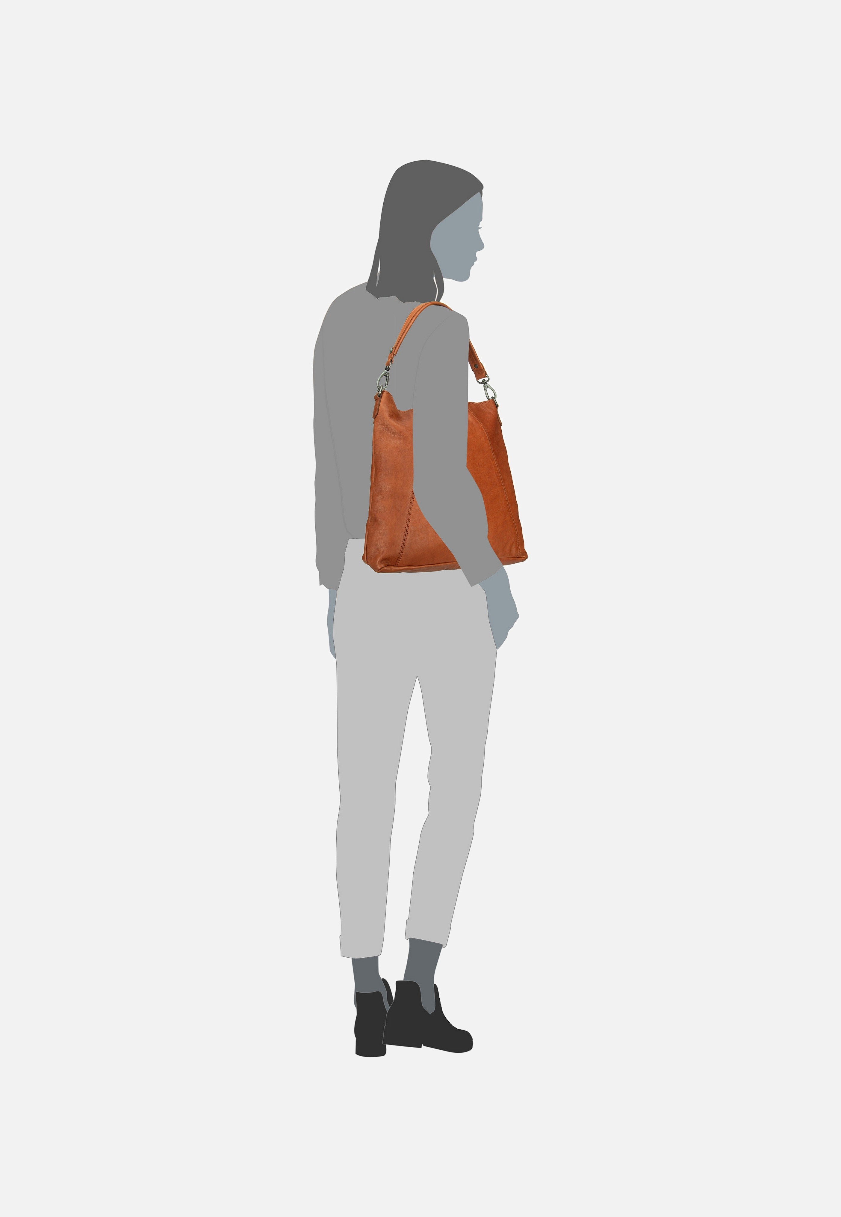 The Chesterfield Brand Sintra 1319 Cognac Hobo Bag
