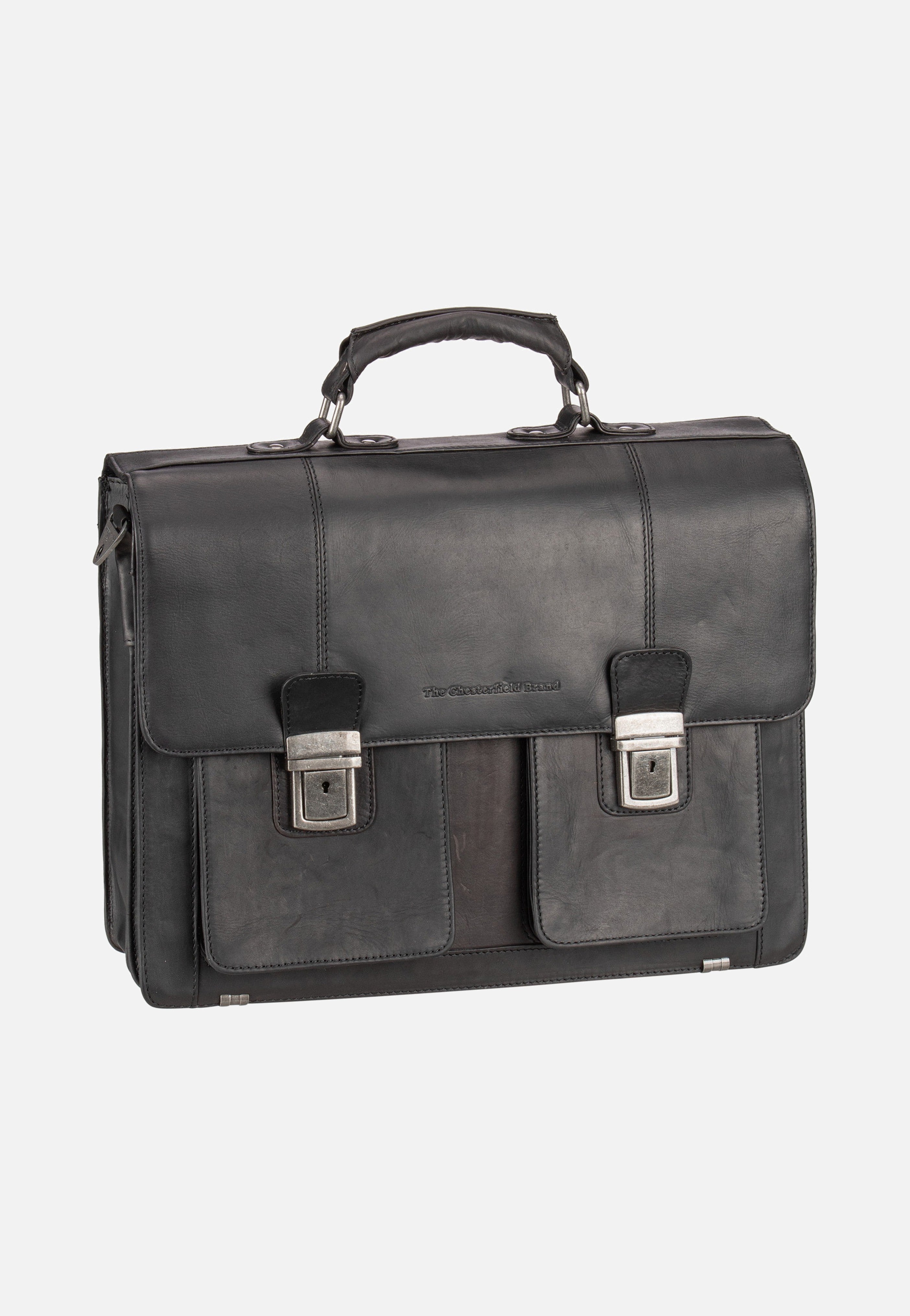 The Chesterfield Brand - Springfield 1072 Black - Briefcase | Men-Image