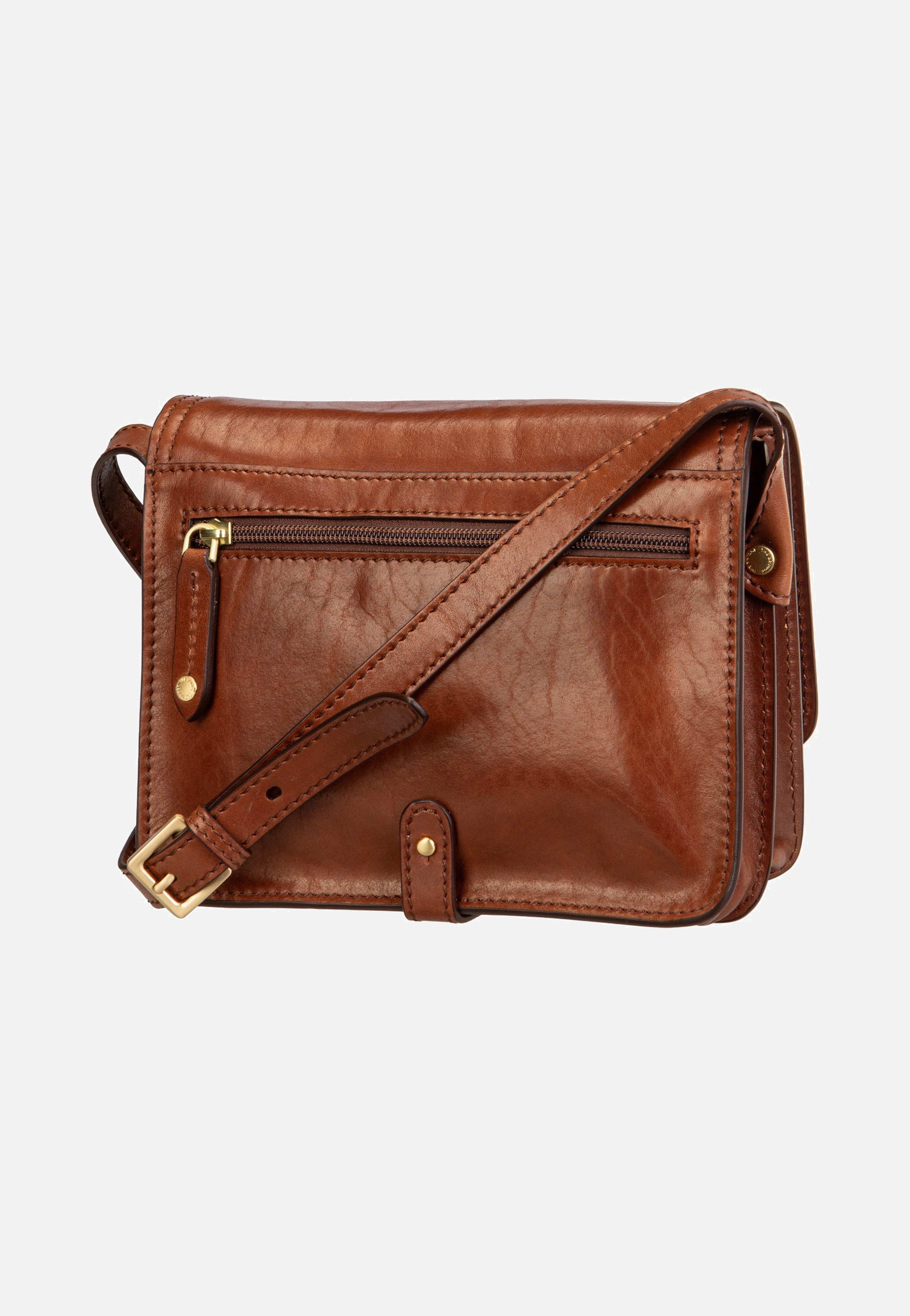 The Bridge Stodo Crossbody Marrone/Oro Umhängetasche