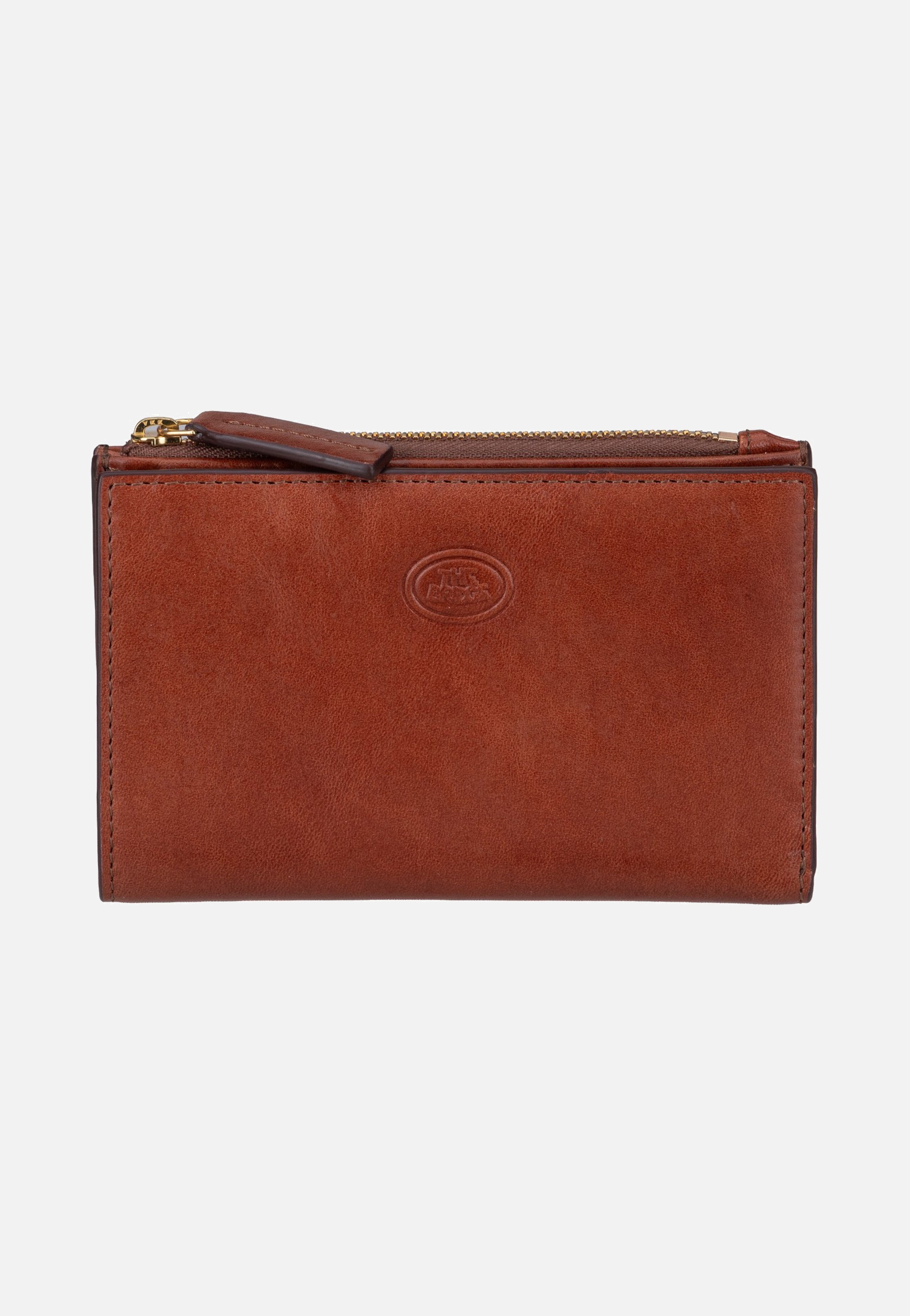 The Bridge Stodo Medium W/Zip Pocket Marrone/Oro Portemonnaie