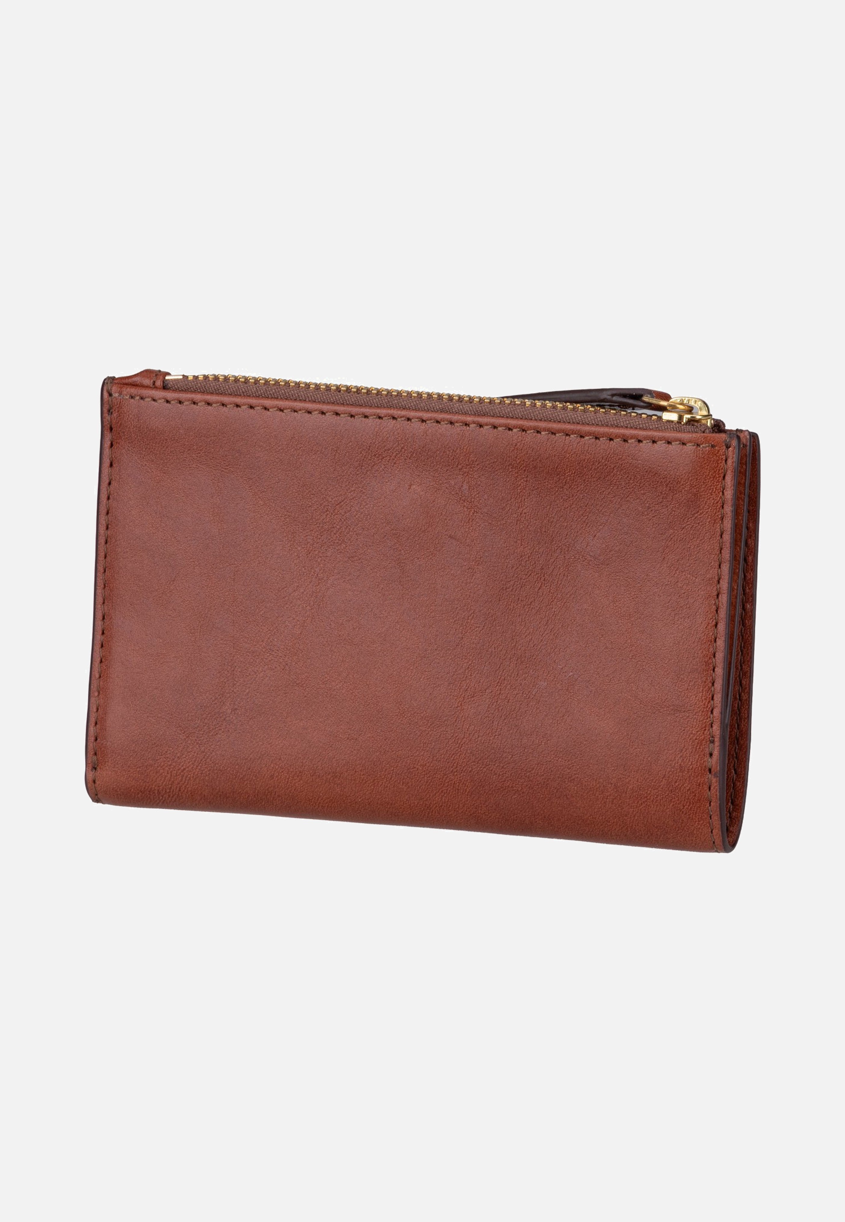 The Bridge Stodo Medium W/Zip Pocket Marrone/Oro Portemonnaie