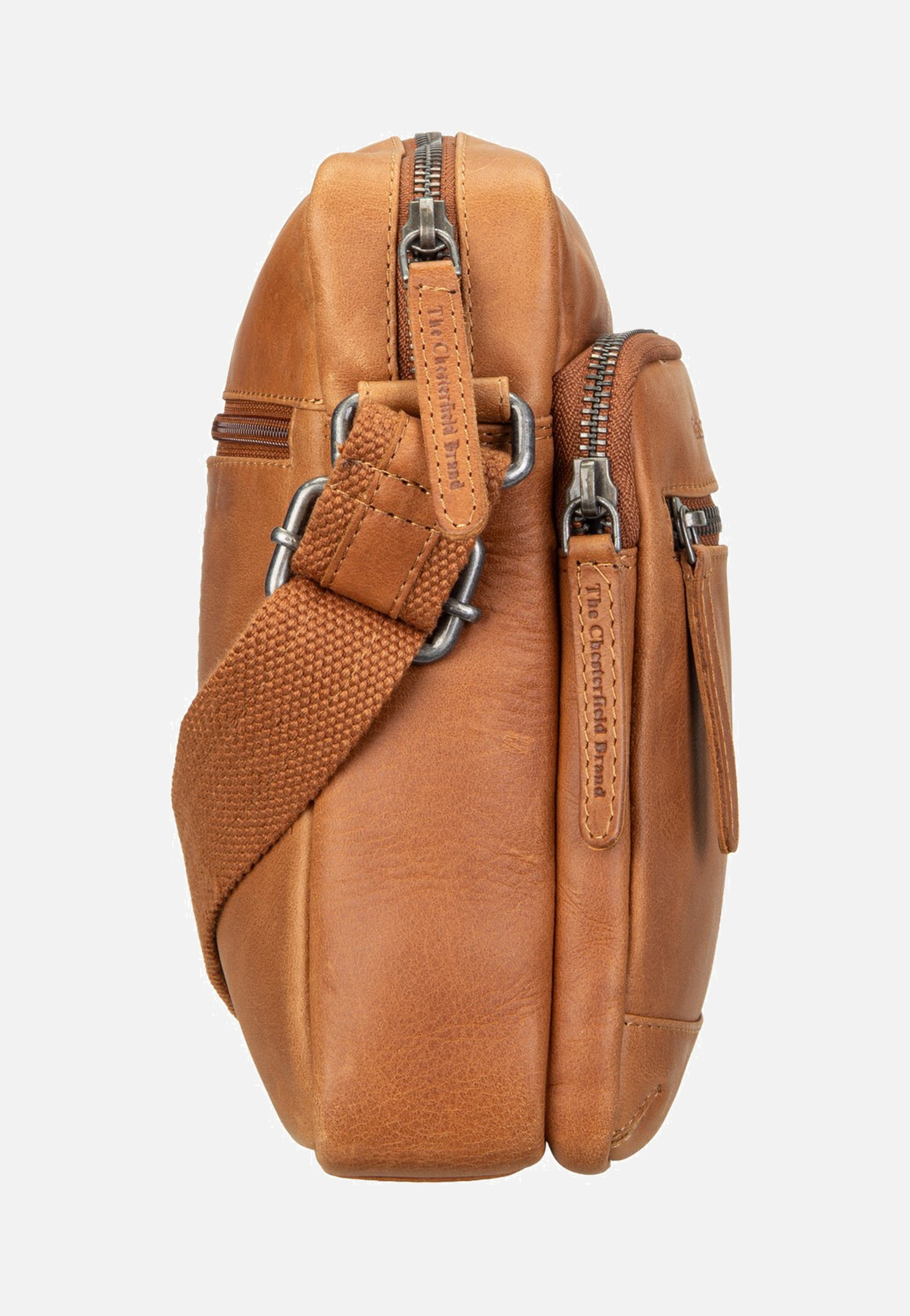 The Chesterfield Brand Birmingham 0980 Cognac Crossbody Bag